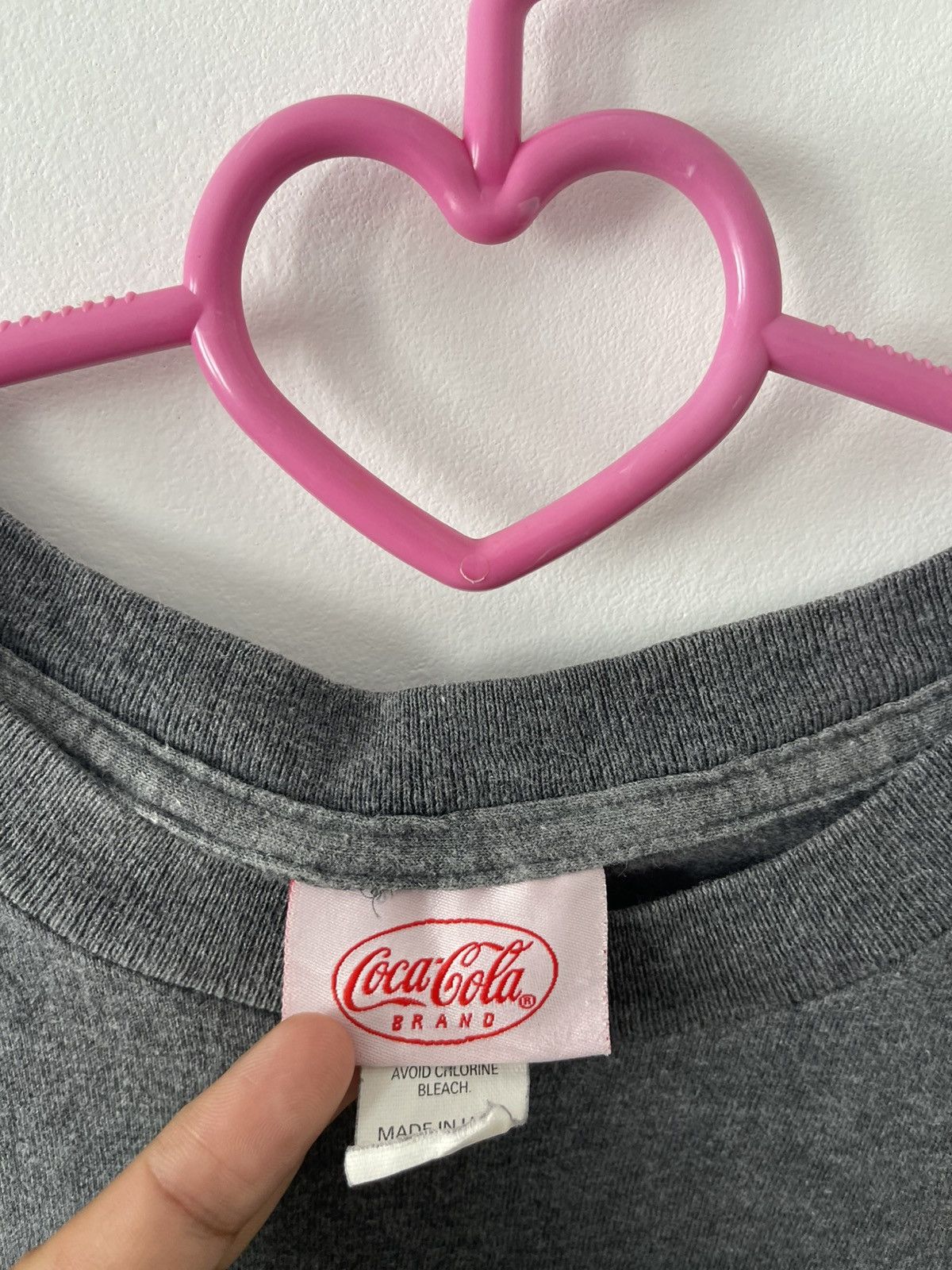 Coca Cola Rare 90s Vintage COCA COLA Atlanta USA Made Long Sleeve Size US L / EU 52-54 / 3 - 3 Thumbnail