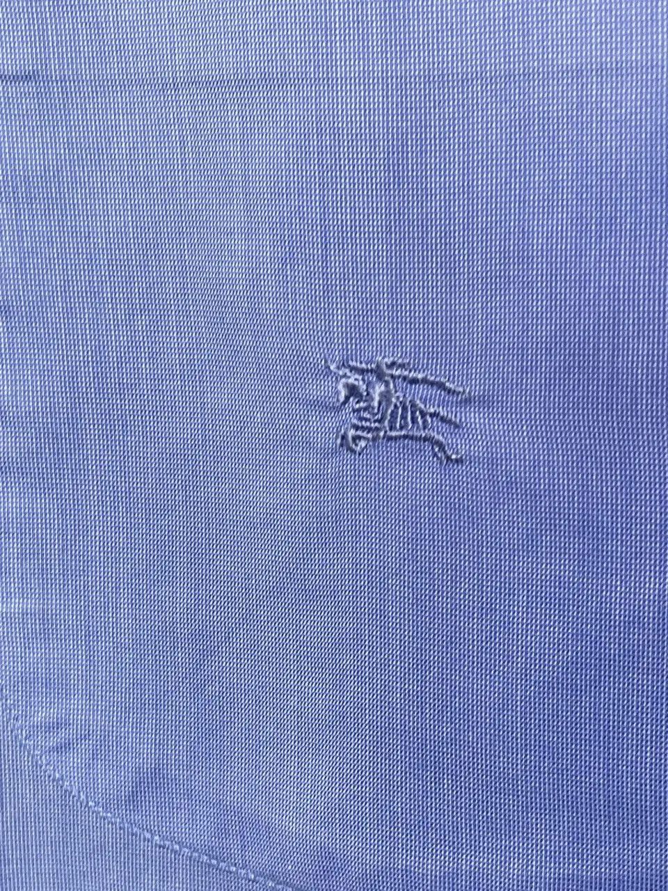 Burberry 🔥 Burberry London summer shirt short sleeve size xl blue Size US XL / EU 56 / 4 - 5 Thumbnail