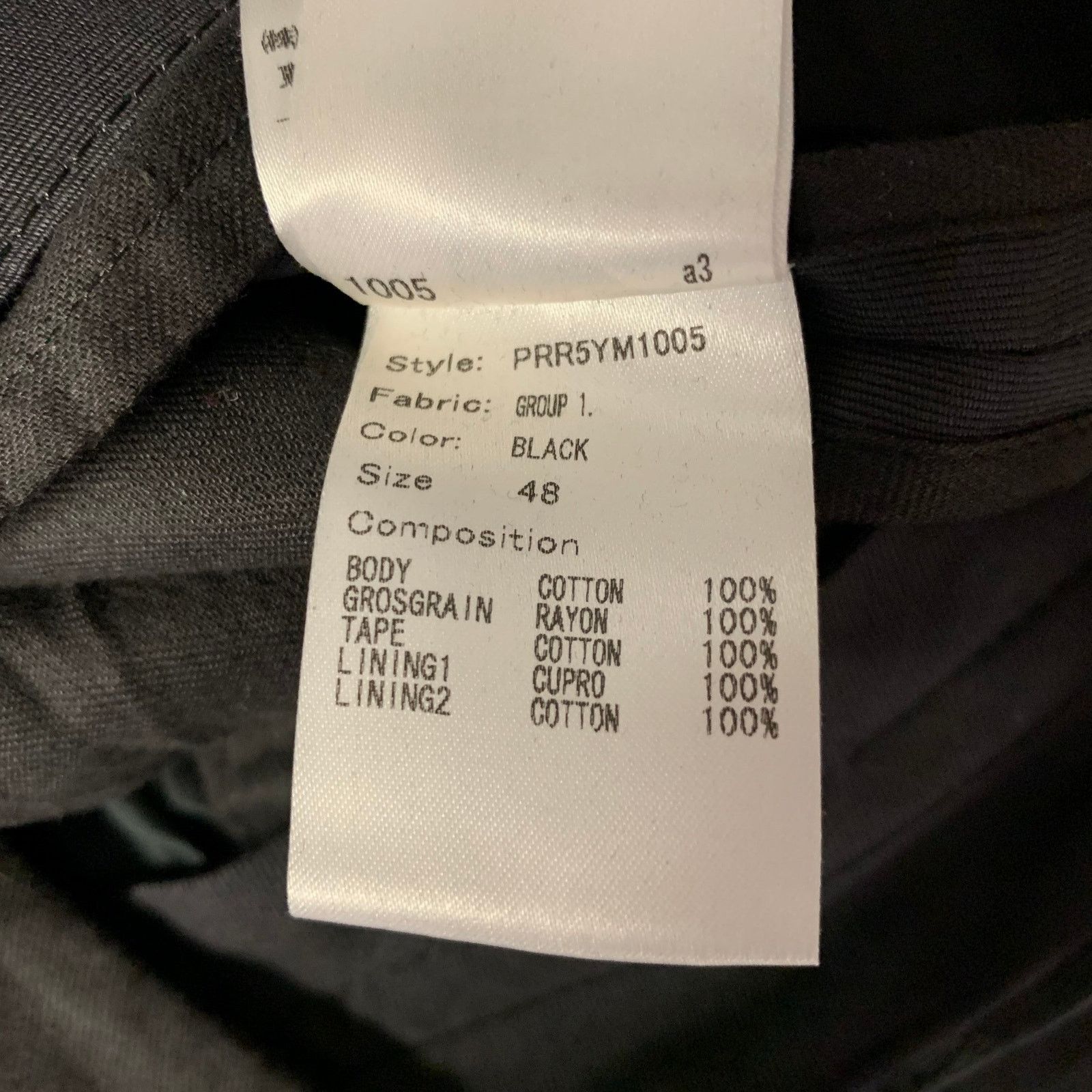 Robert Geller ROBERT GELLER Size 34 Grey Belted Cotton Straight Pants Size US 34 / EU 50 - 6 Thumbnail