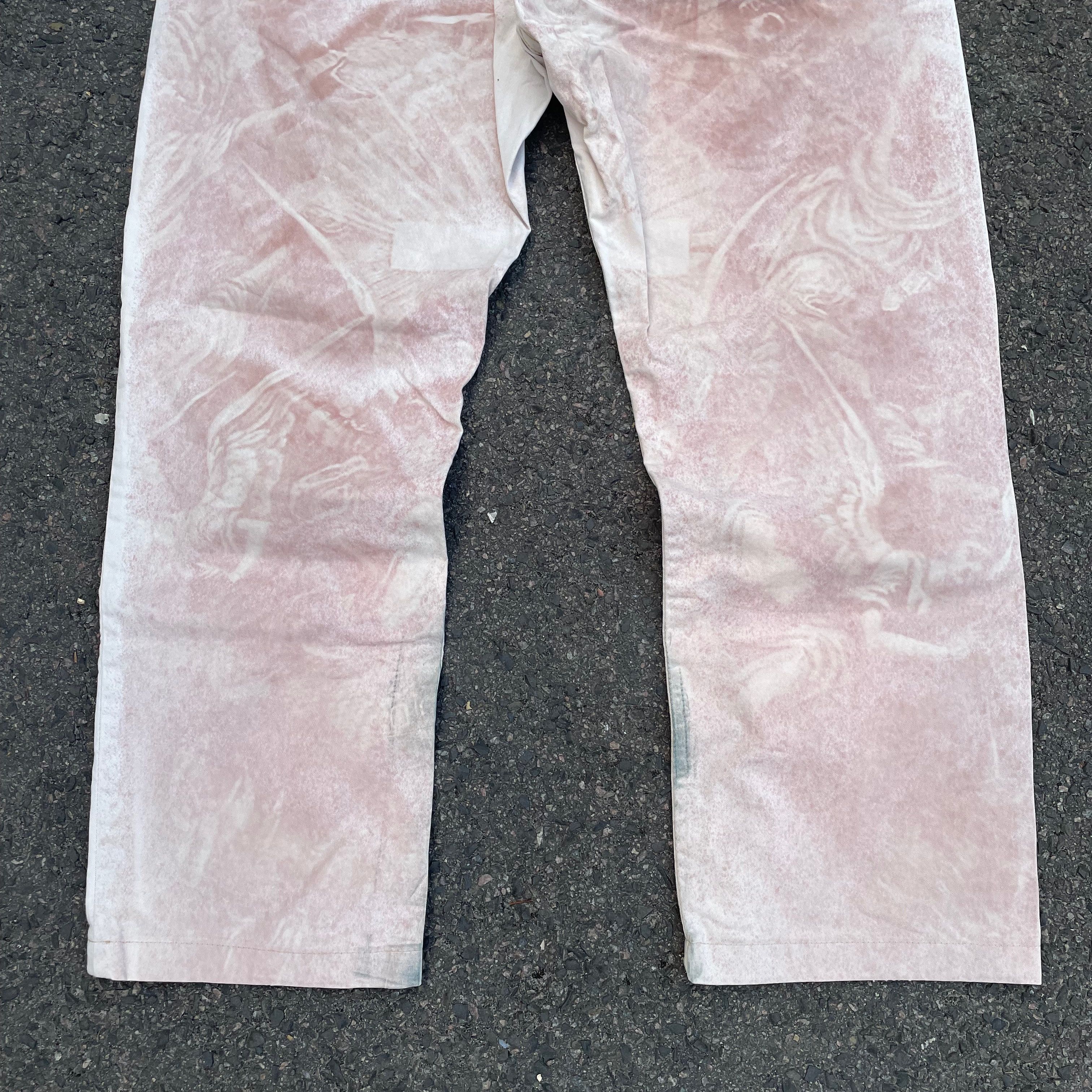 Levi's Levi's custom Art pants 1of1 art distressed y2k rare Size US 34 / EU 50 - 3 Thumbnail
