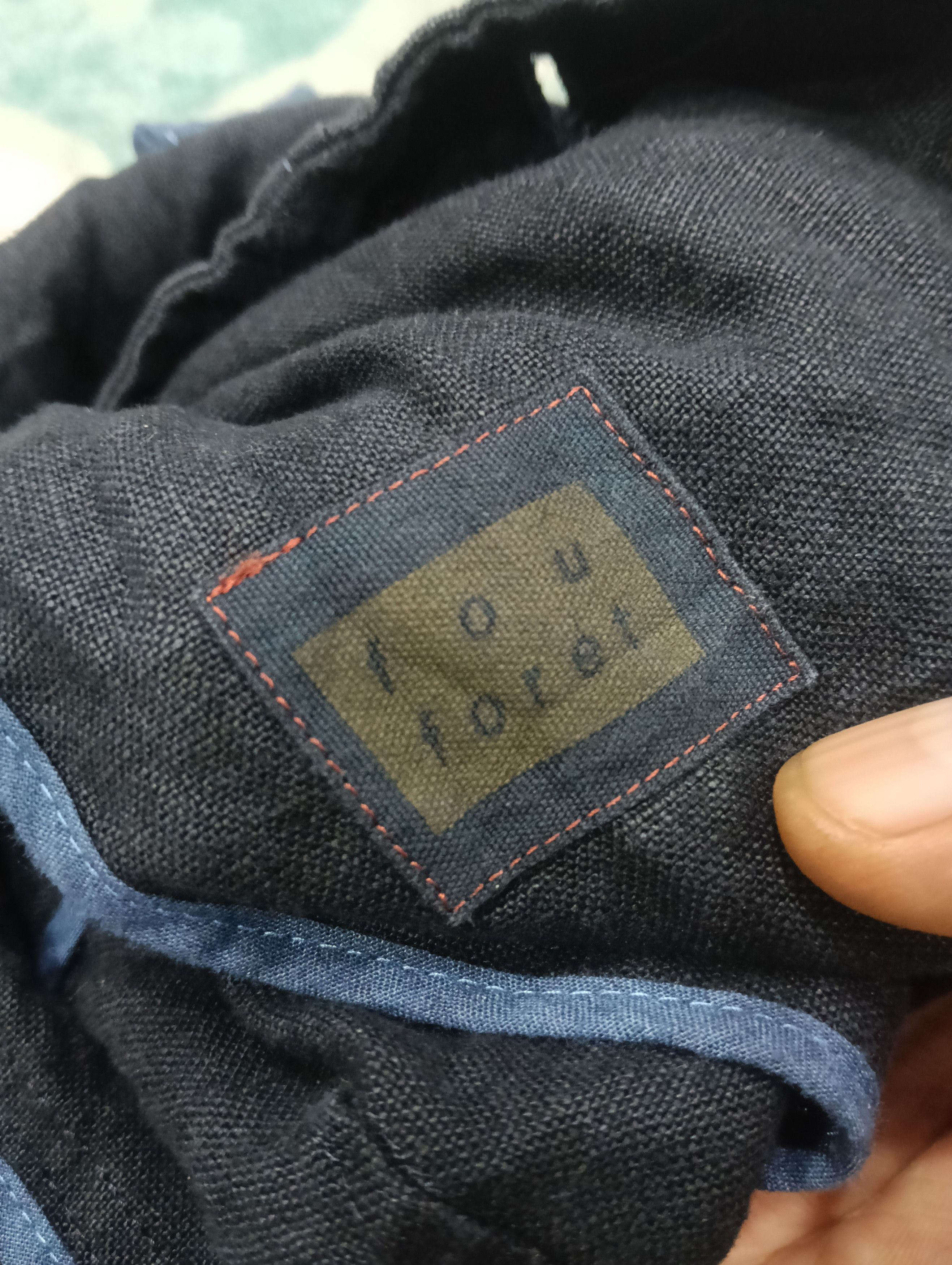 Japanese Brand × Vintage Fou Forget Linen Jacket Japanese Brand Size S / US 4 / IT 40 - 5 Thumbnail