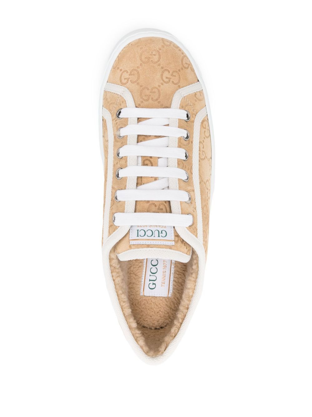 Gucci oc11z1025 Tennis 1977 Sneakers in Beige Size US 9.5 / IT 39.5 - 4 Thumbnail