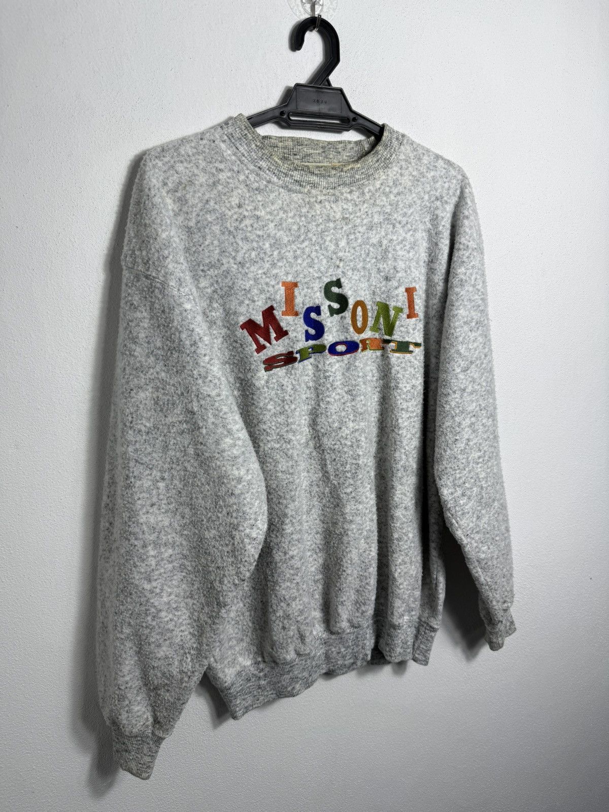 Missoni Vintage Missoni Sport Sweatshirt Spell Out Size US L / EU 52-54 / 3 - 2 Thumbnail