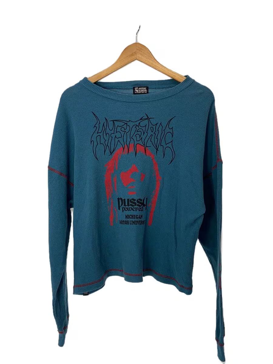 Hysteric Glamour Heavy Metal Boxy Long Sleeve Waffle Tee Size US M / EU 48-50 / 2 - 1 Thumbnail