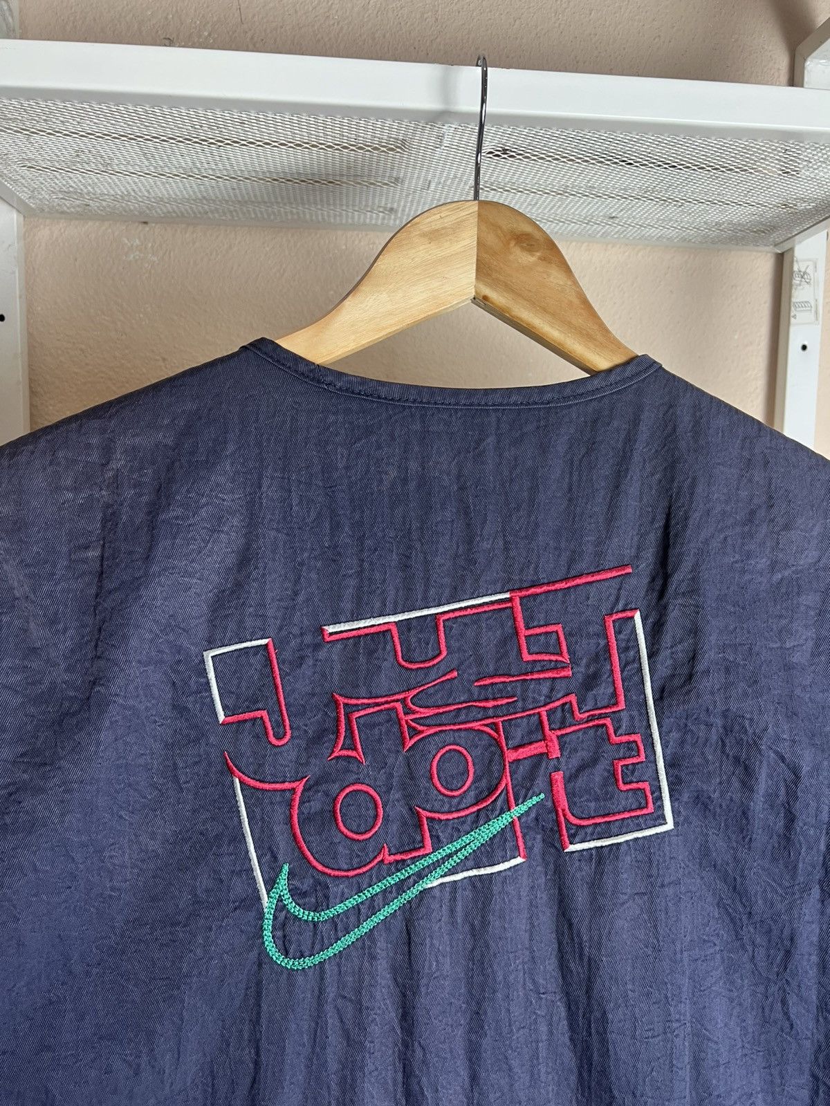 Nike × Vintage Vintage 90an Nike Air Just Do It Reversible Vest Size US L / EU 52-54 / 3 - 6 Thumbnail