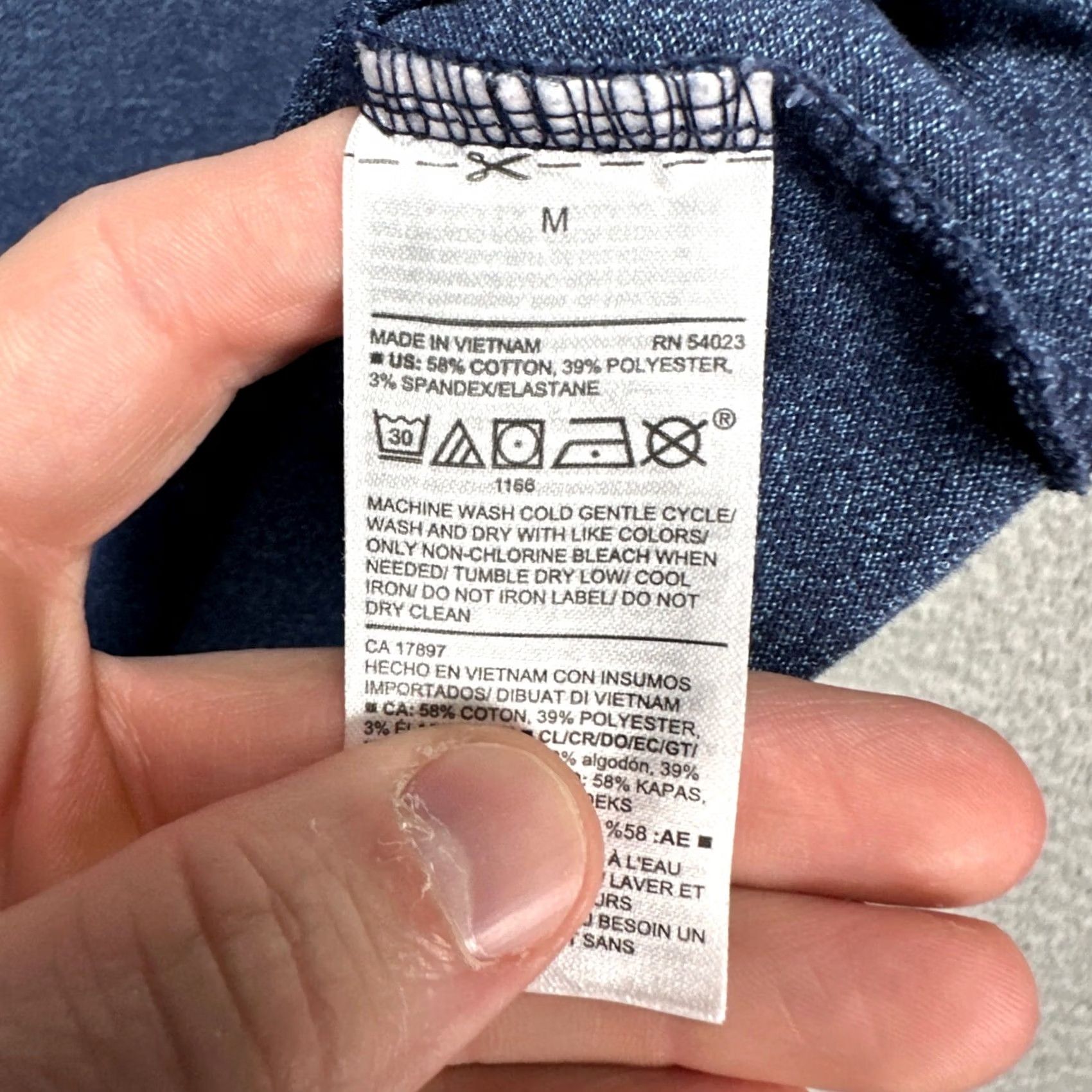 Old Navy Old Navy Polo Shirt Built-In Flex Mens Medium Blue Short Sleeve Rugby Size US M / EU 48-50 / 2 - 5 Thumbnail