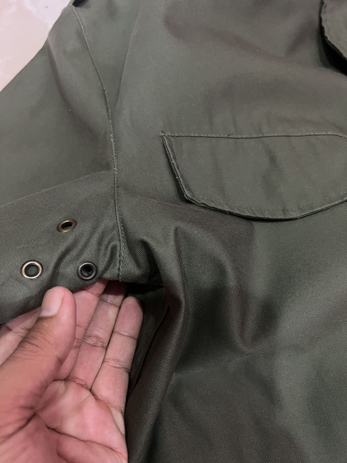 Vintage 🔥 Belgian Army Parka M87 Olive Coat - M Size US M / EU 48-50 / 2 - 12 Thumbnail