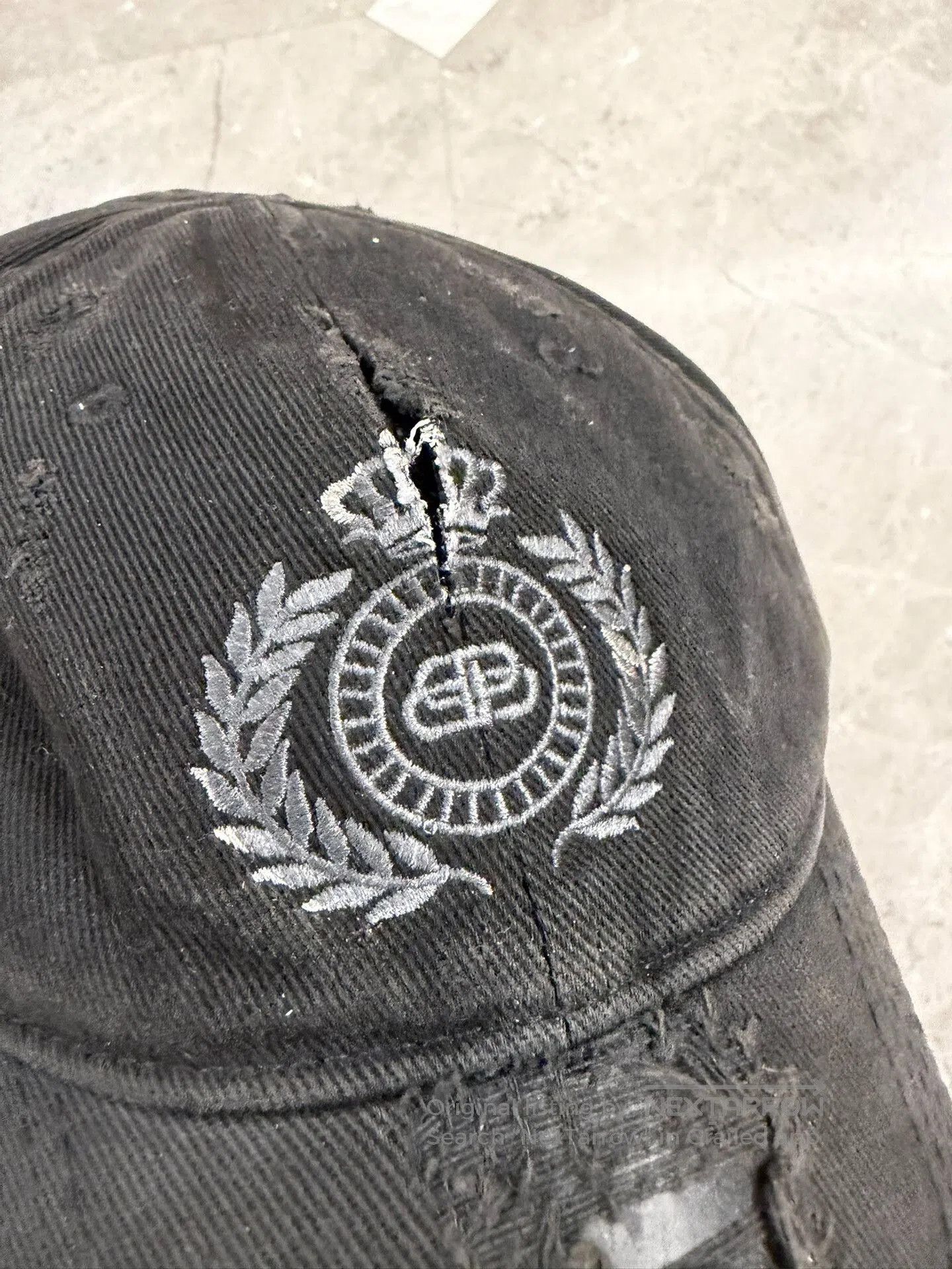 Balenciaga Balenciaga Distressed Duckbill Cap. Size ONE SIZE - 7 Thumbnail