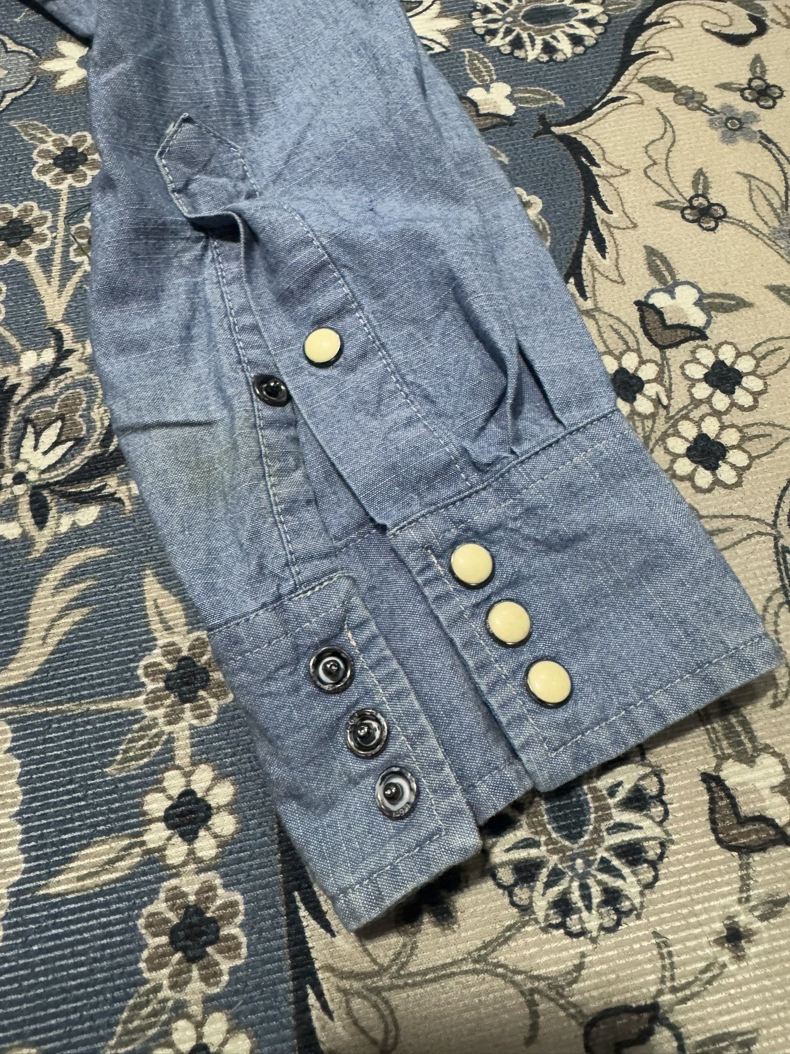 Denim & Supply Ralph Lauren × Polo Ralph Lauren × RRL Ralph Lauren Denim And Supply Ralph Lauren America Patchwork Shirt Size US S / EU 44-46 / 1 - 11 Thumbnail