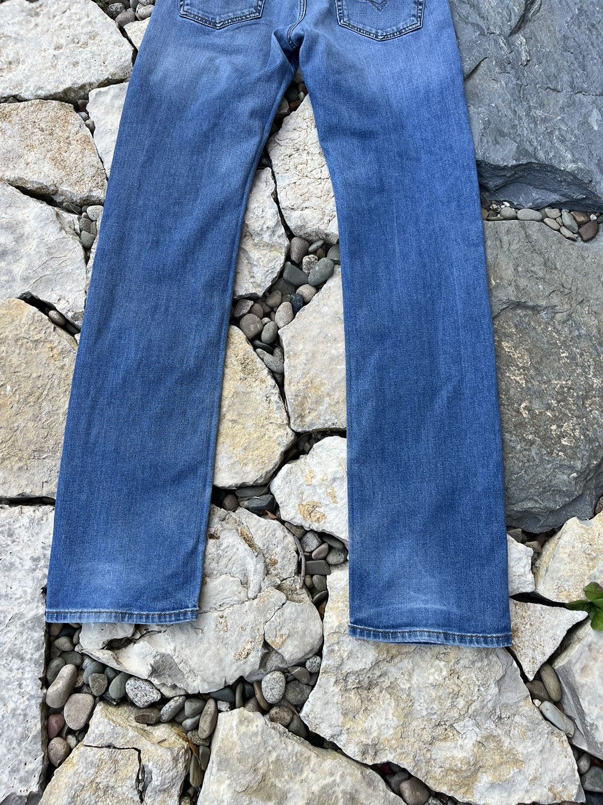 Diesel × Jean Diesel larkee straight y2k classic jeans 30x34 long pants Size US 30 / EU 46 - 15 Thumbnail