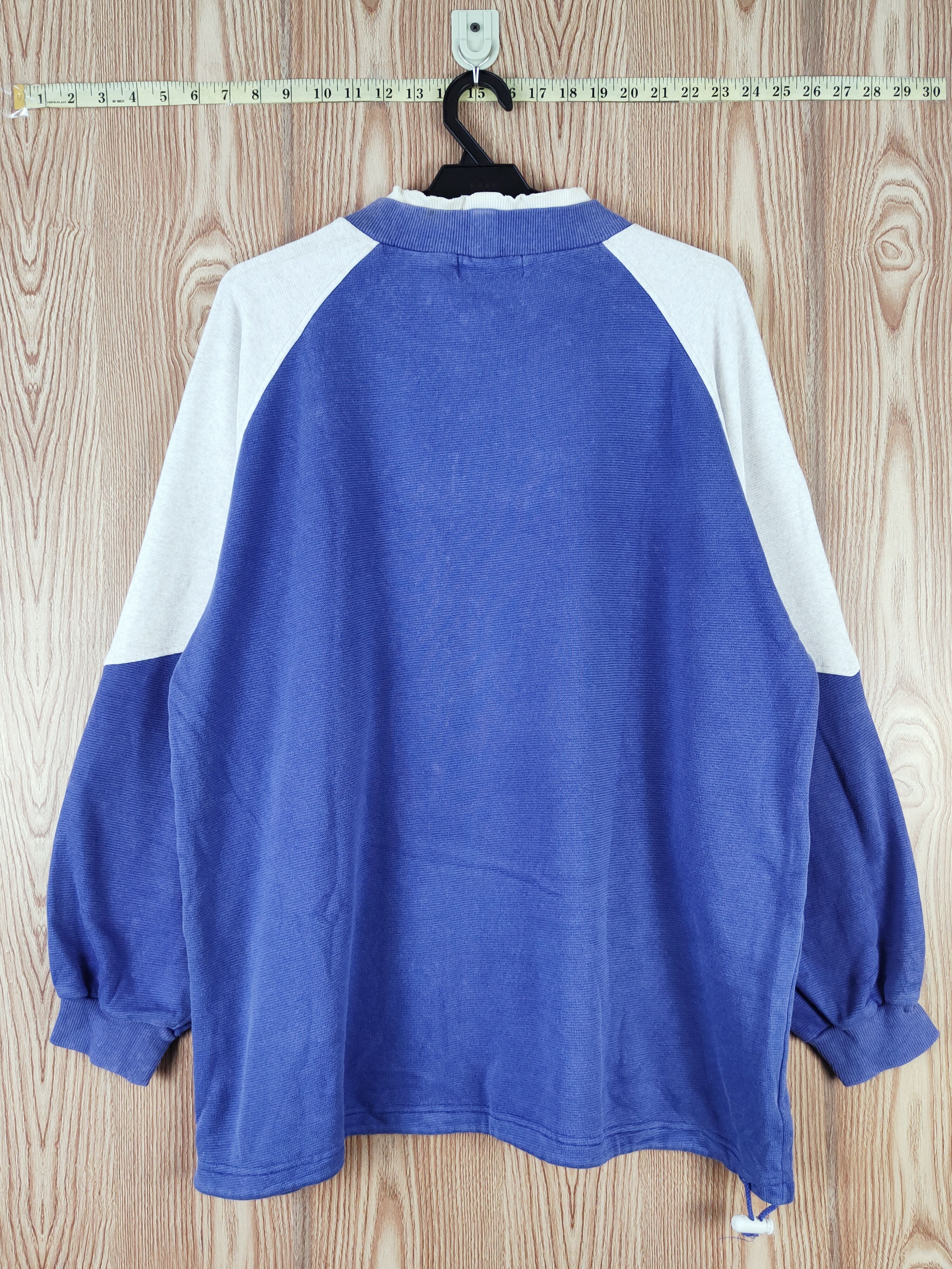 Fila × Vintage Vintage 💥 Fila Blue Sweatshirts Sweater Size US L / EU 52-54 / 3 - 9 Thumbnail