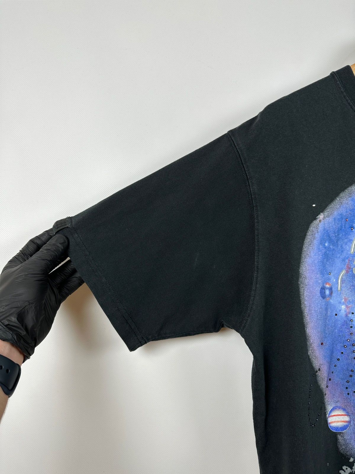 Makaveli Vintage Makaveli 2Pac Tupac Rhinestones T-Shirt Size US L / EU 52-54 / 3 - 12 Thumbnail