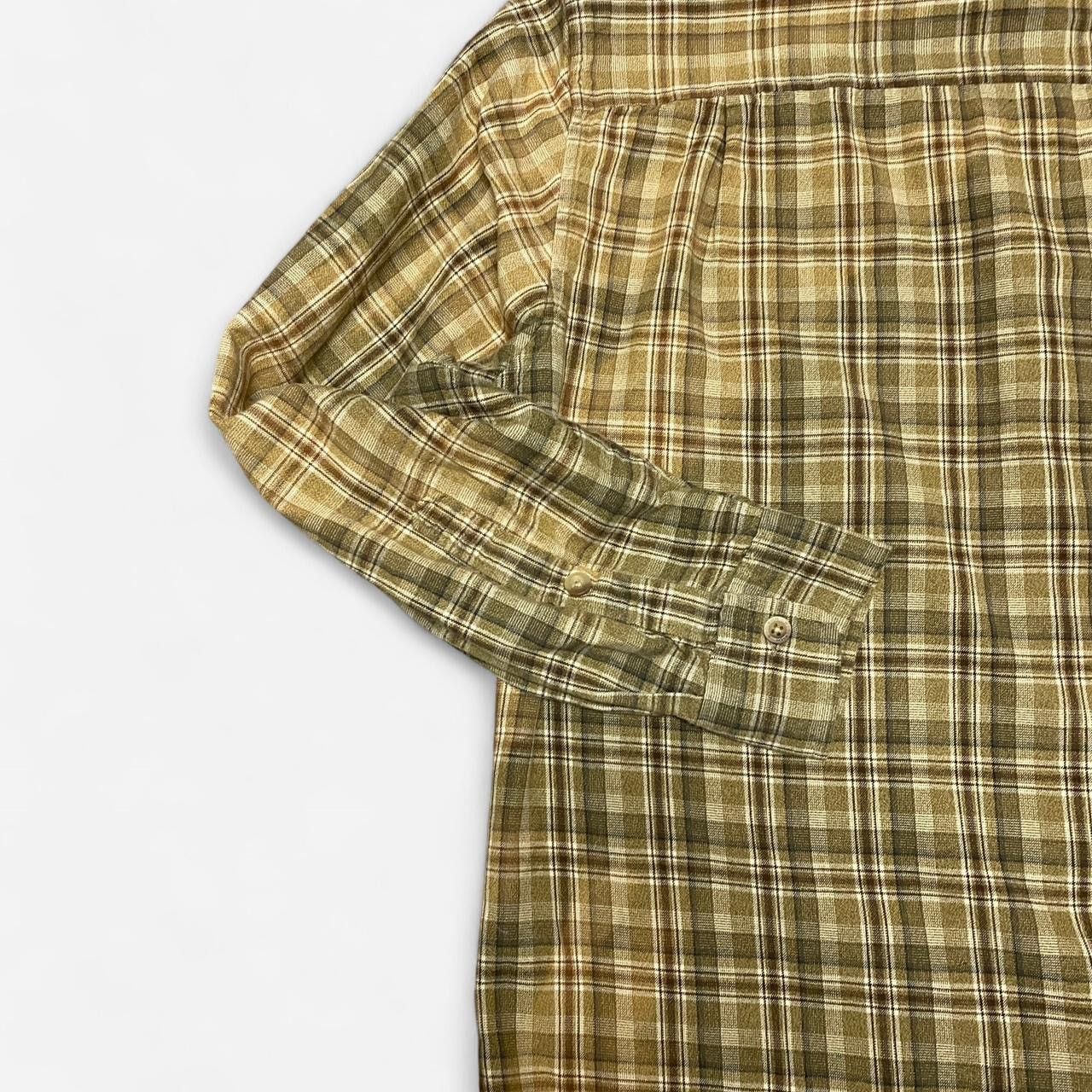 Woolrich Woolen Mills Vintage Woolrich beige, brown and green flannel shirt Size US M / EU 48-50 / 2 - 7 Thumbnail