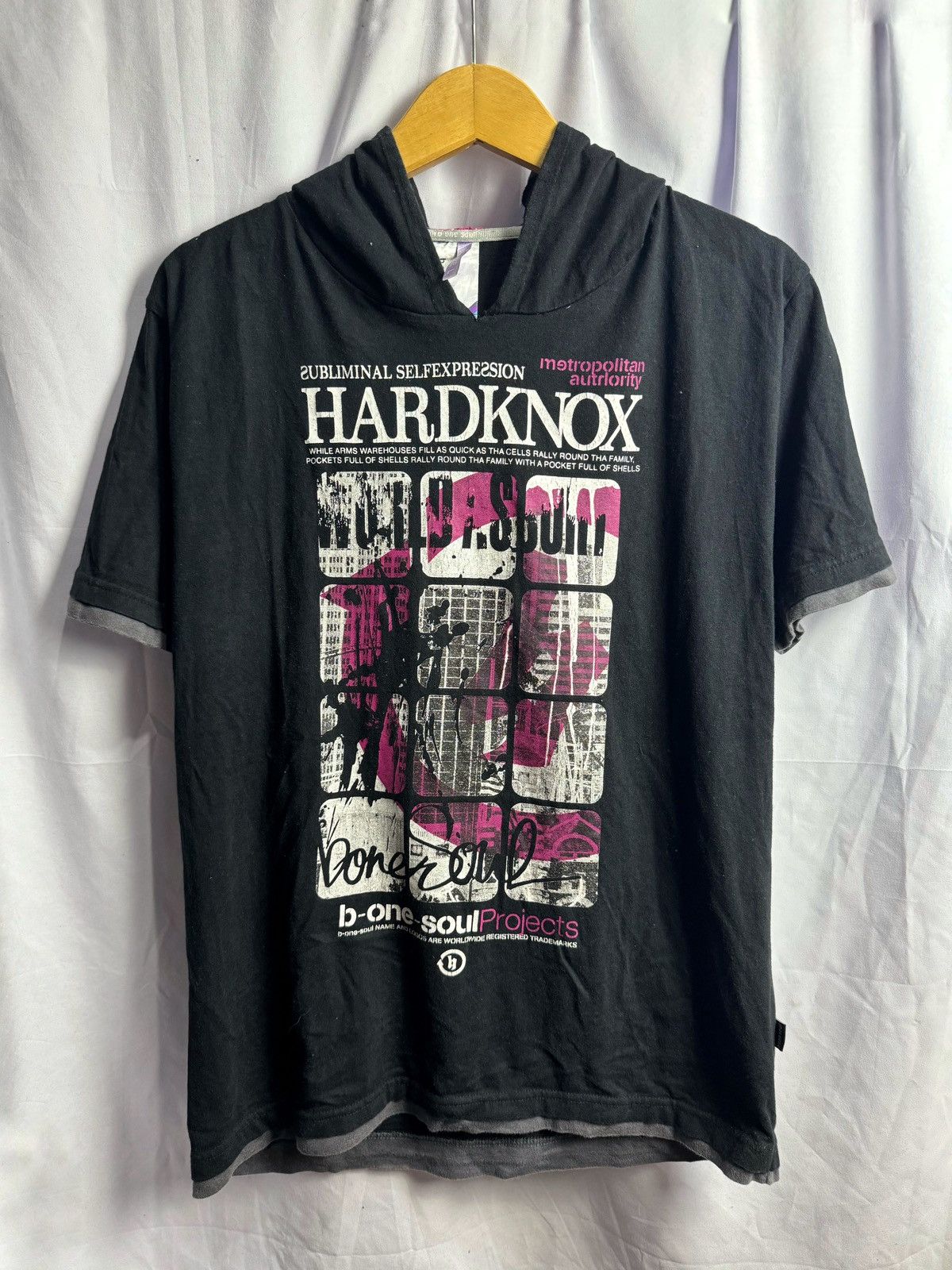 If Six Was Nine × Japanese Brand × Le Grande Bleu (L.G.B.) B one soul hoodie short sleeve lgb style Size US M / EU 48-50 / 2 - 1 Thumbnail