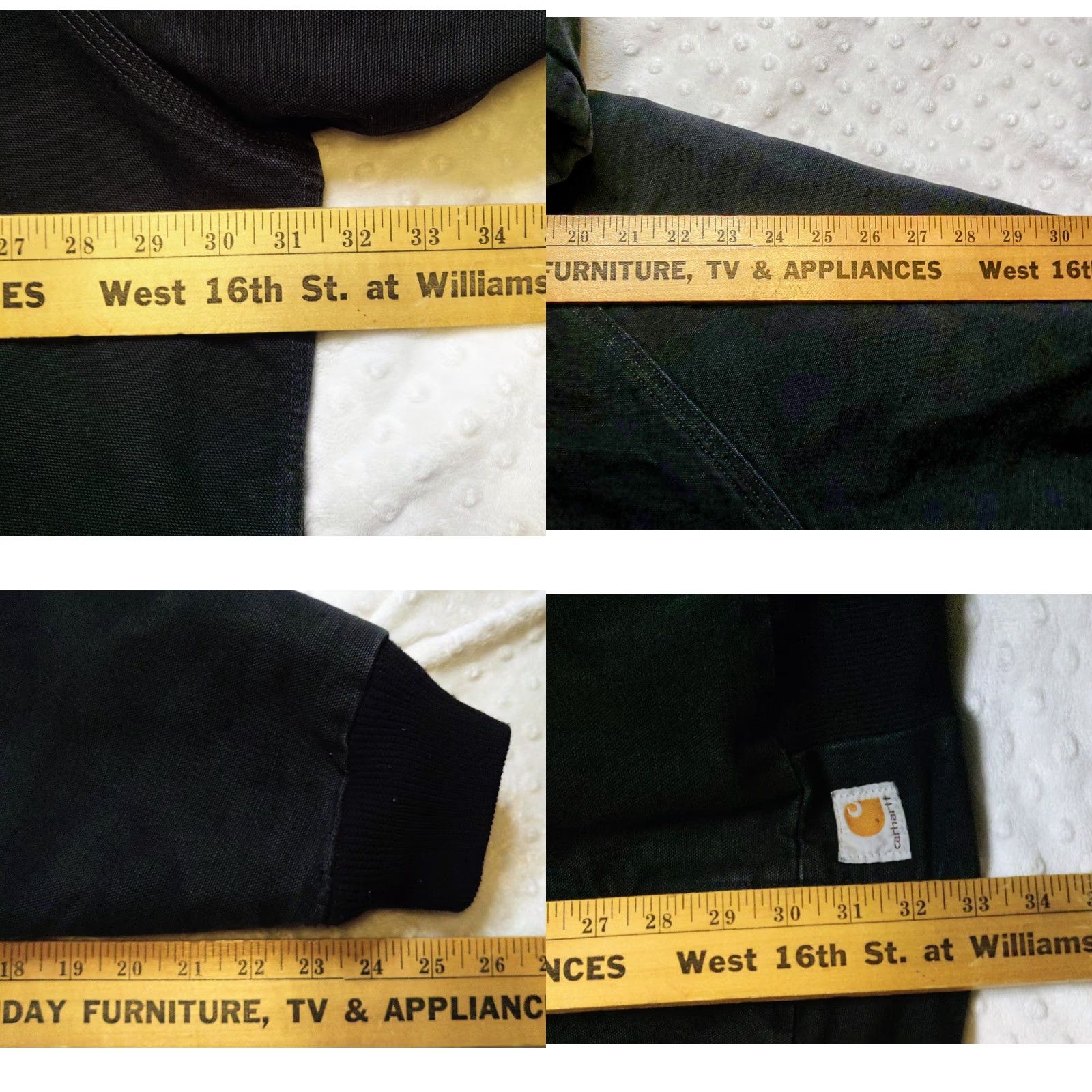 Carhartt VINTAGE Carhartt Hooded Men's Quilt Lined Jacket 3XL Ranch Workwear Coat J268 Black Size US XXL / EU 58 / 5 - 8 Thumbnail