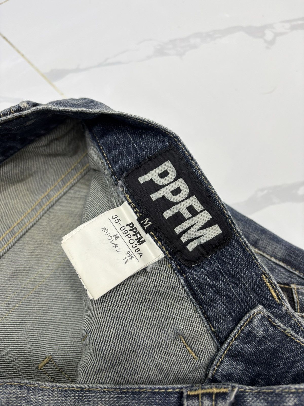 Kapital 🔥PPFM AW2011 CURVE DENIM MULTI ZIPPER POCKET JEANS Size US 32 / EU 48 - 12 Thumbnail
