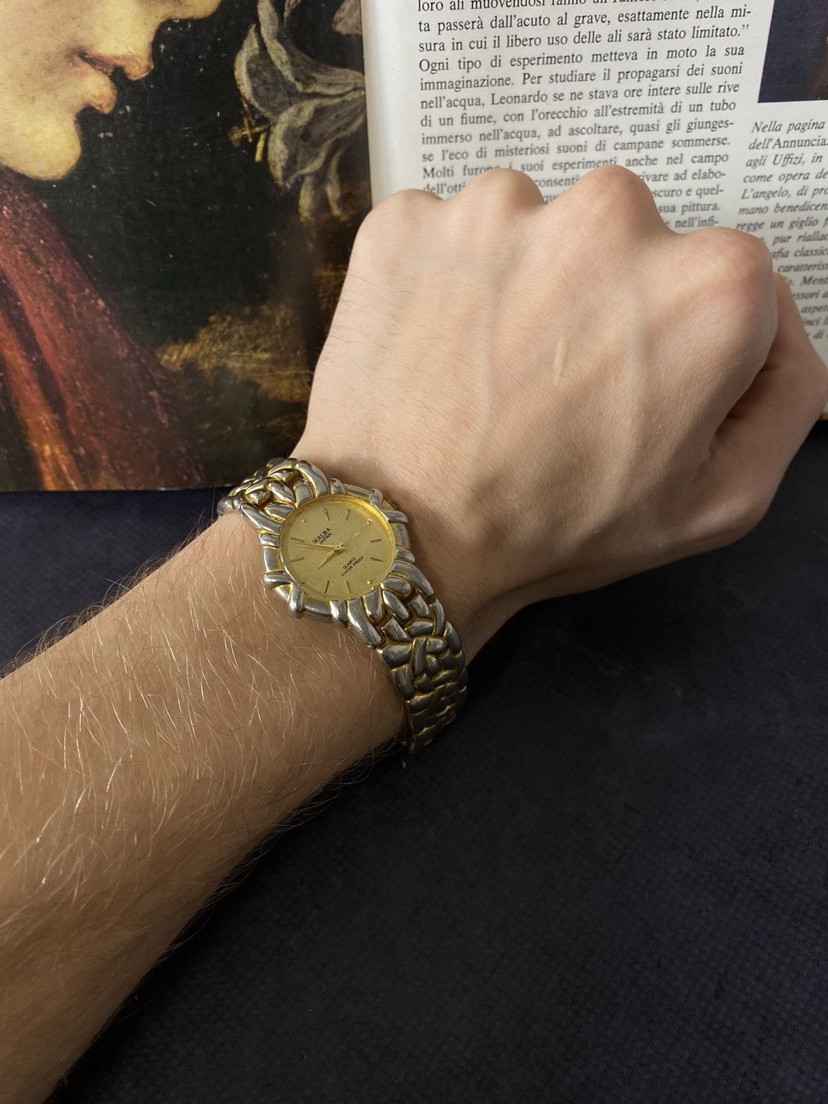 Japanese Brand Rare Retro Vintage Walba Quartz Watch - Gold! Size ONE SIZE - 9 Thumbnail