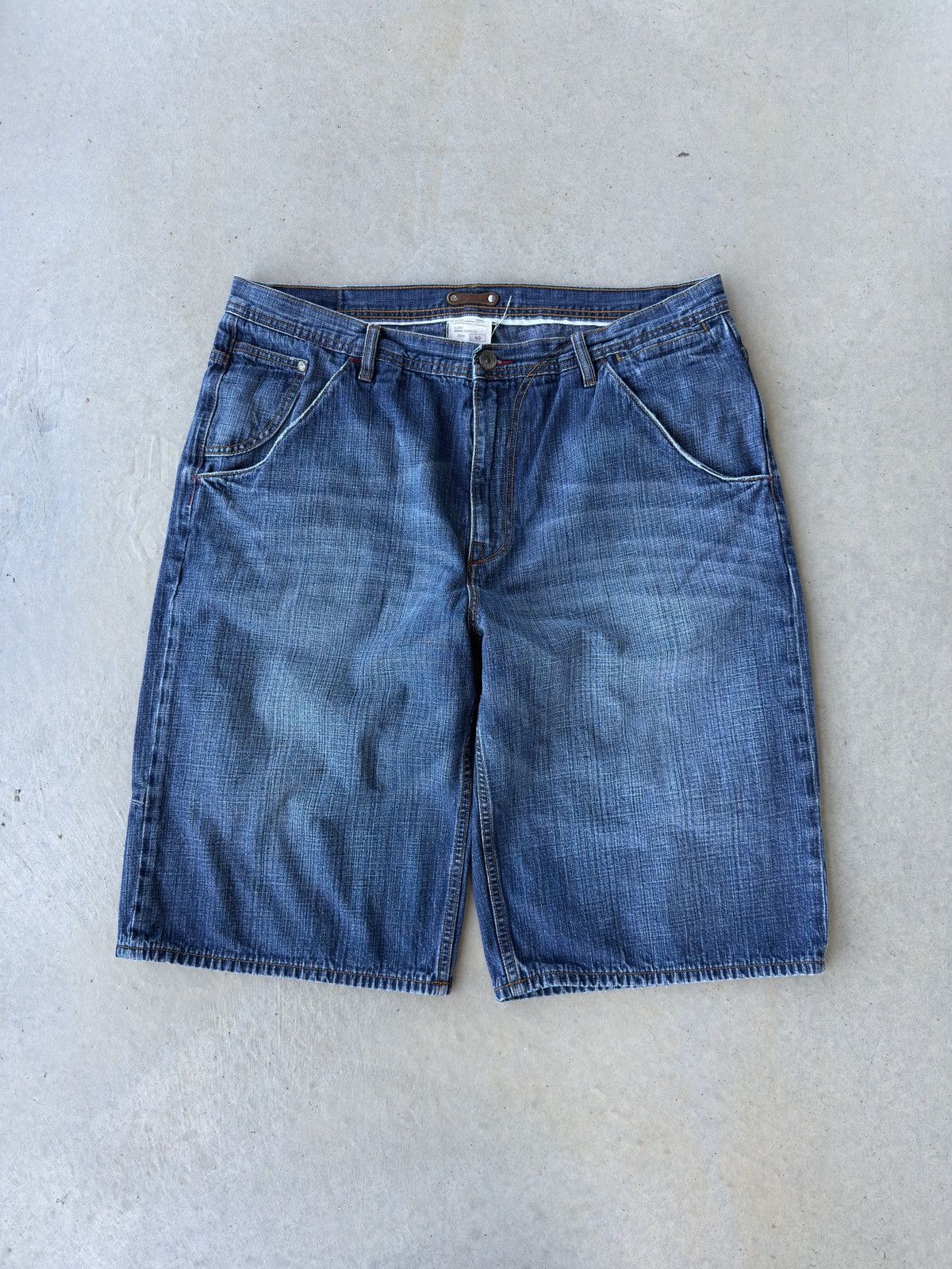 G-Unit Vintage Y2K G Unit Denim NYC Baggy Denim Shorts Size US 40 / EU 56 - 2 Thumbnail