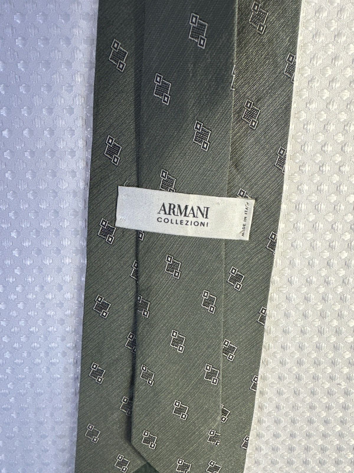 Armani Collezioni Armani Collezioni 100% Silk Necktie Size ONE SIZE - 2 Thumbnail