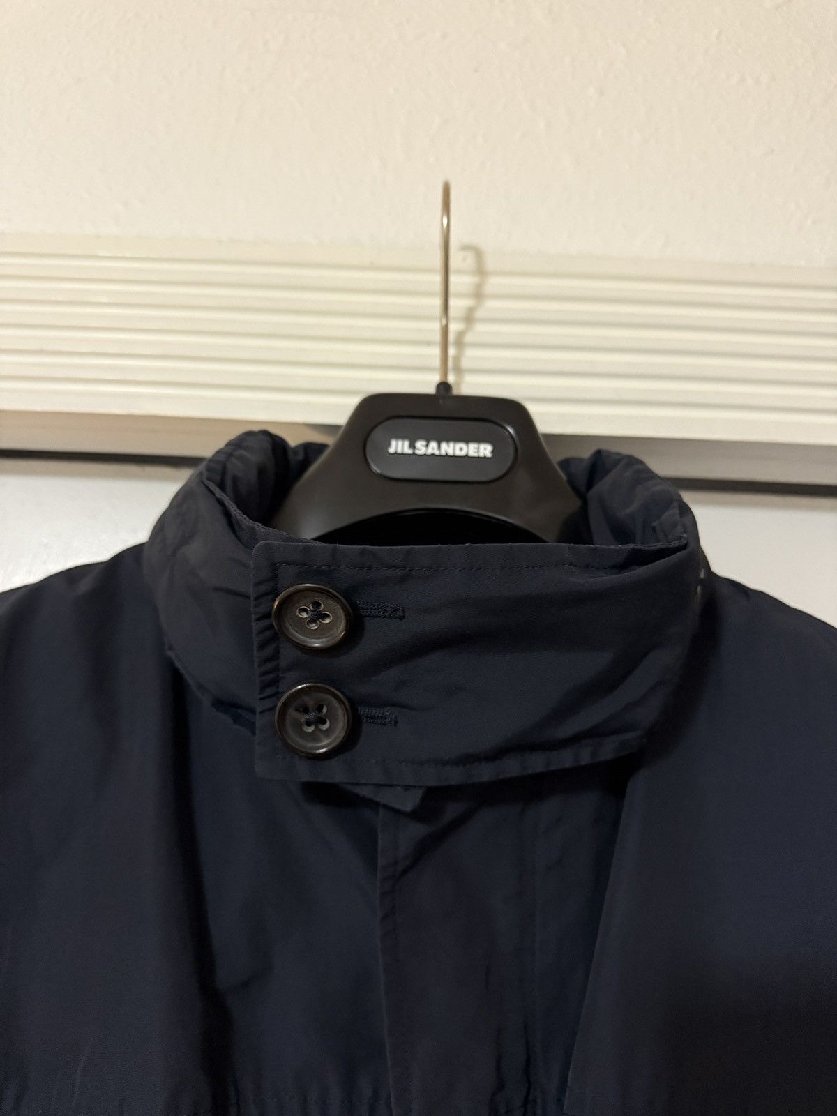 Jil Sander Vintage Jil Sander Mens Runway Techno Taffeta Coat size S4 Size US XL / EU 56 / 4 - 7 Thumbnail