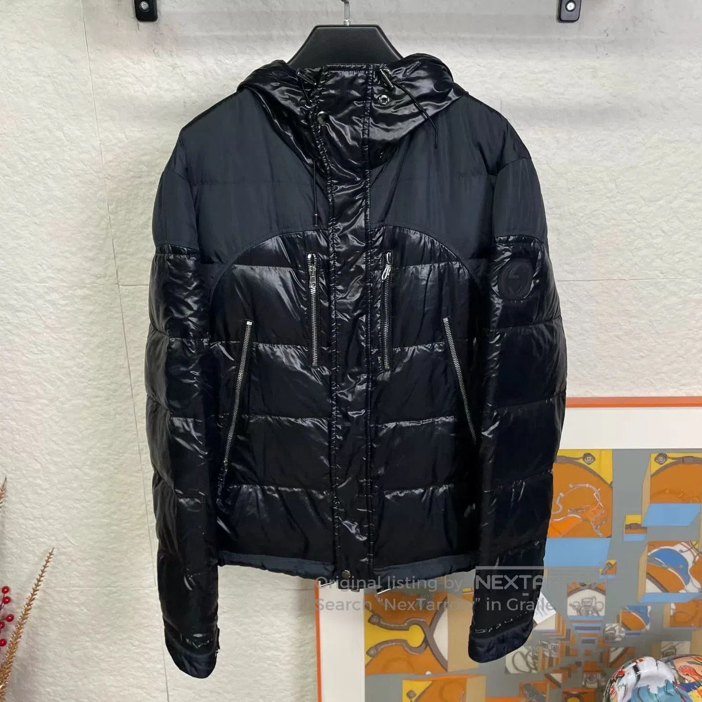Gucci Gucci Black Double G Arm Down Jacket. Size US M / EU 48-50 / 2 - 1 Thumbnail