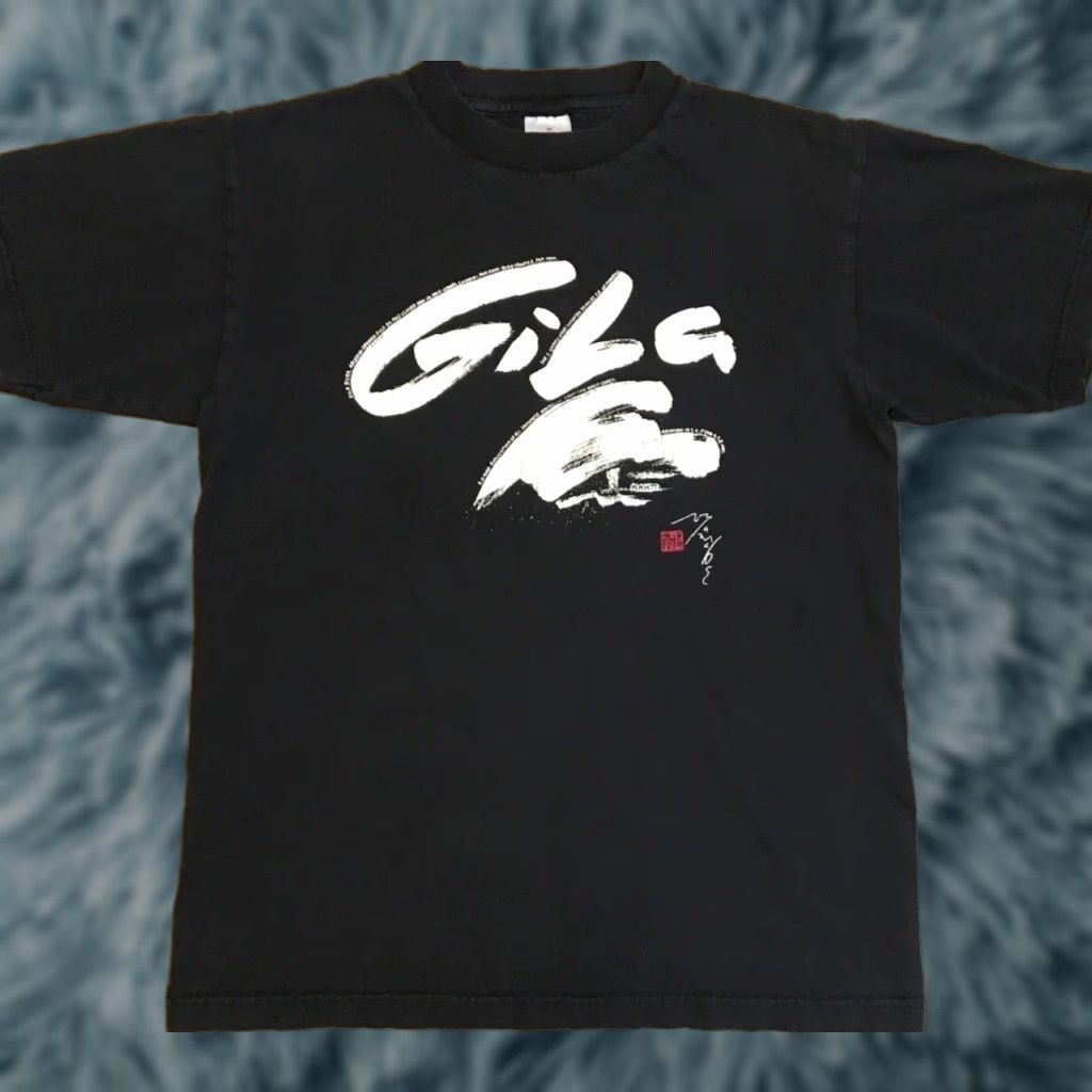 Vintage VINTAGE Gila River Japanese Ancestry Faded Shirt - 90s - USA - Arizona - Band - Grunge - Shirt - S - Black - Mens Size US S / EU 44-46 / 1 - 1 Thumbnail
