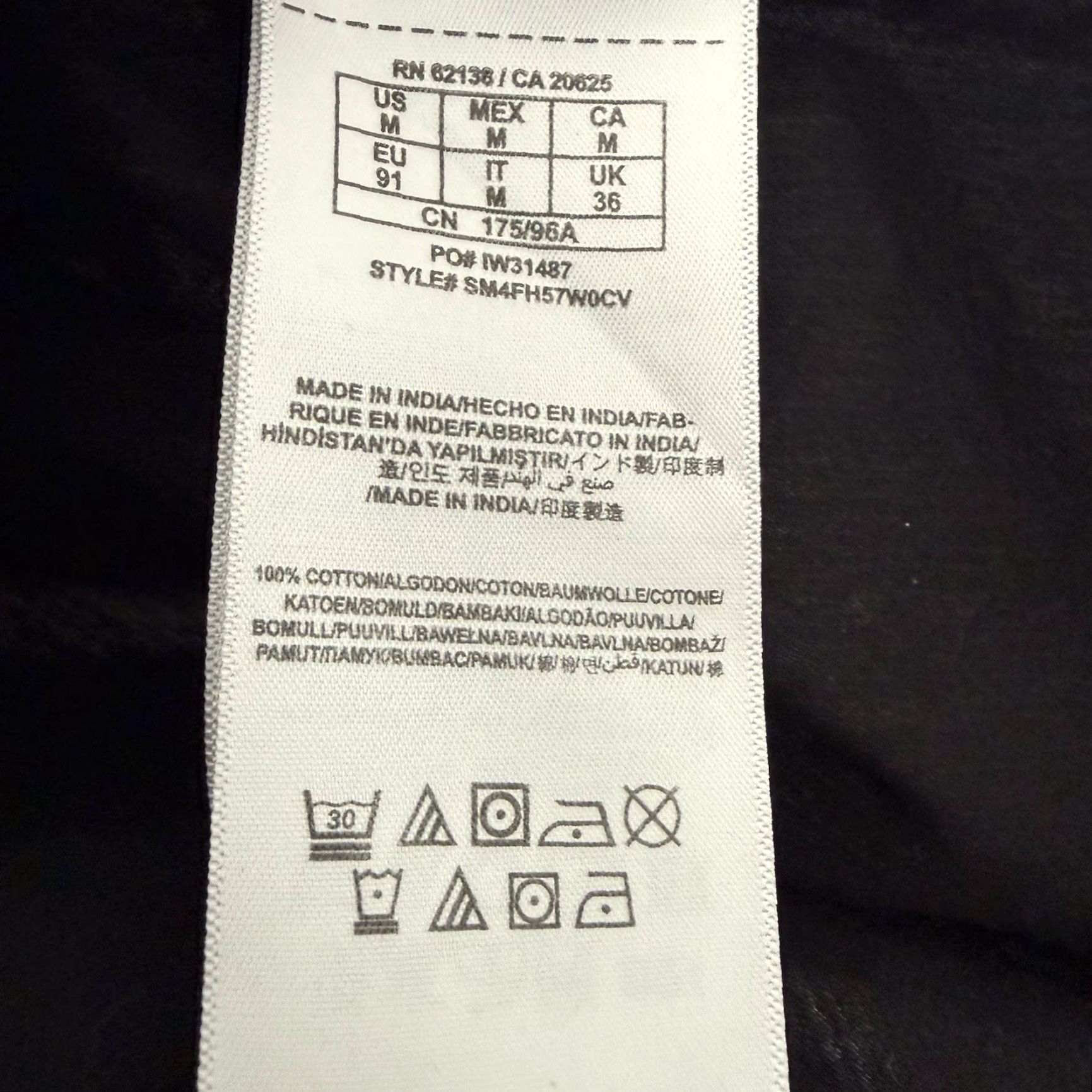Guess GUESS Shirt Mens M Black Striped Button Up Lightweight Long Sleeve Size US M / EU 48-50 / 2 - 4 Thumbnail