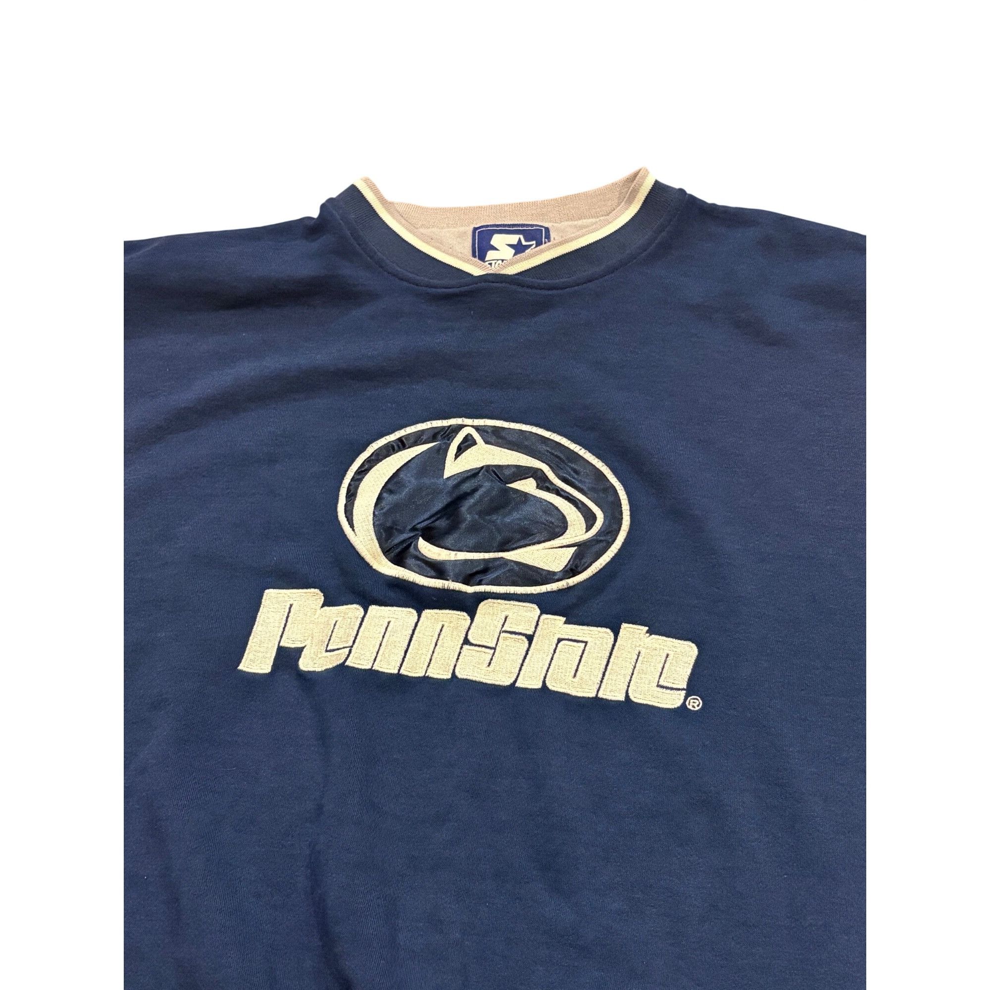 Starter Vintage 90s Starter Penn State Nittany Lions Crewneck Sweats Size US L / EU 52-54 / 3 - 5 Thumbnail