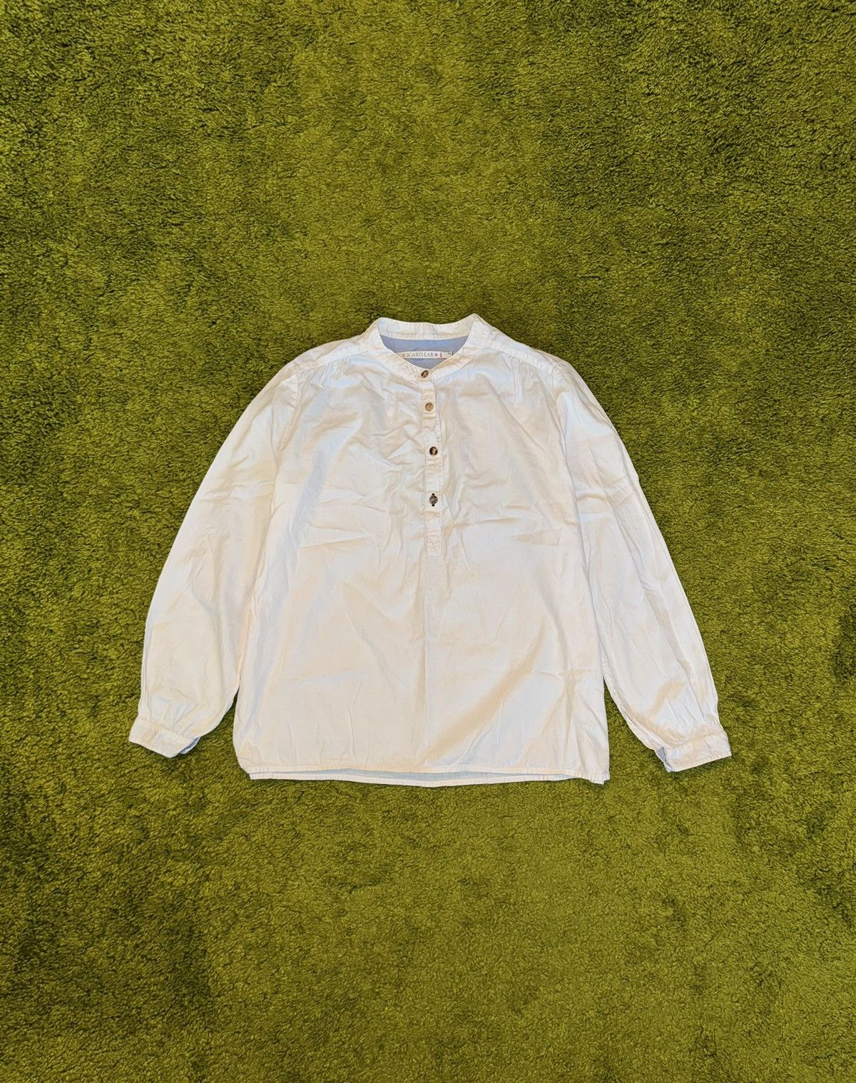 Designer × Japanese Brand × Scarti-Lab Scarti-Lab white blouse shirt Size L / US 10 / IT 46 - 1 Thumbnail