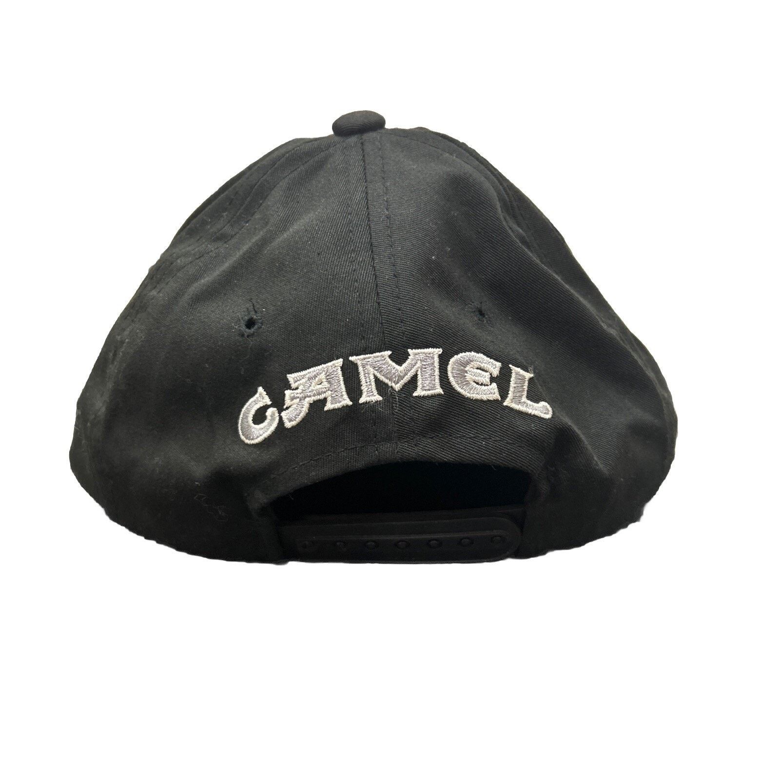 Camel Vintage Camel Black & White Embroidered Vintage SnapBack Hat Size ONE SIZE - 3 Thumbnail
