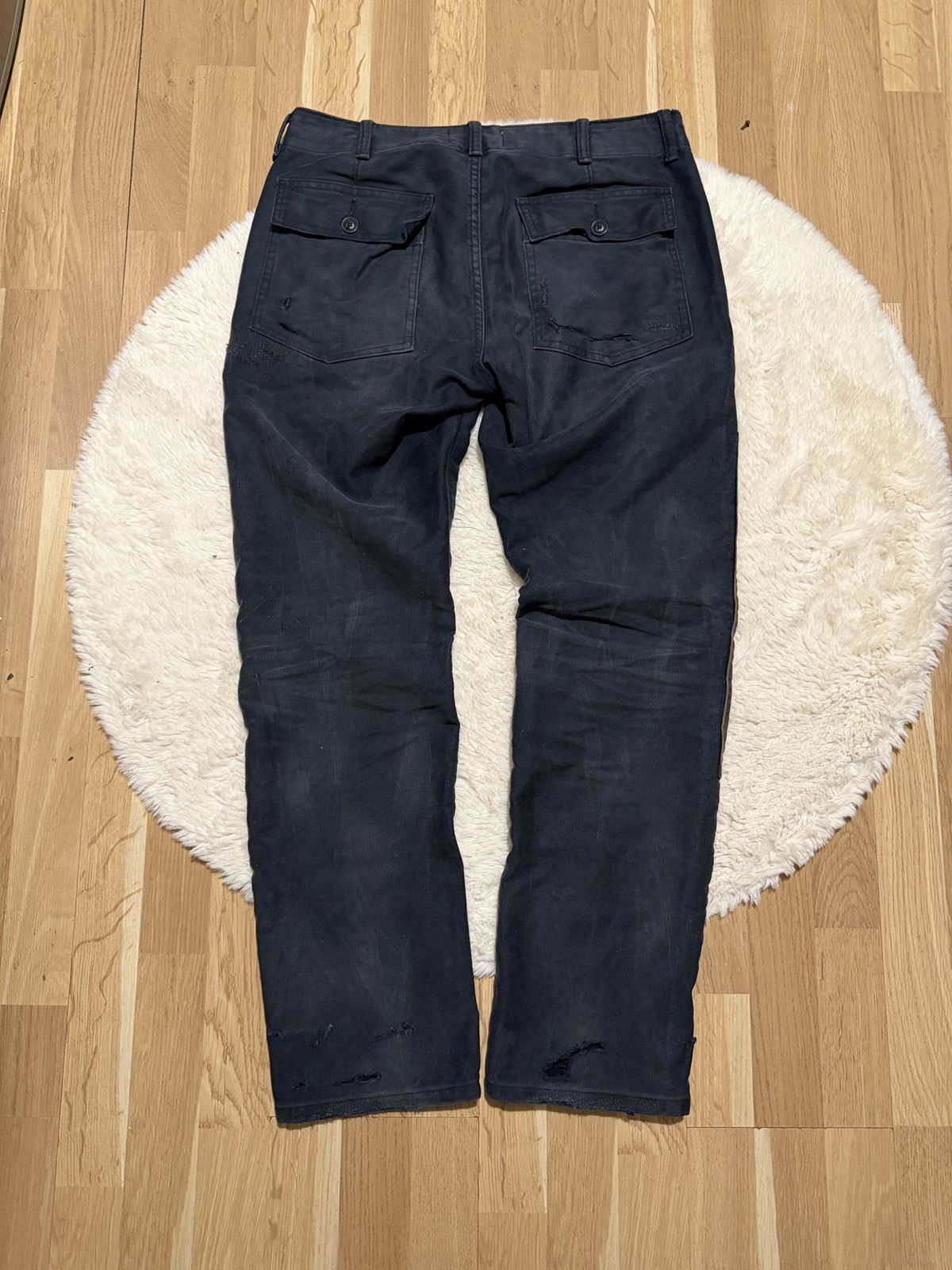 Polo Ralph Lauren Ralph lauren denim supply pants patchwork avant garde rare Size US 32 / EU 48 - 5 Thumbnail