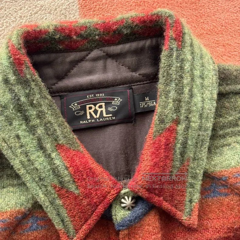 RRL Ralph Lauren RRL Ralph Lauren Southwest style shirt sweater Size US M / EU 48-50 / 2 - 5 Thumbnail