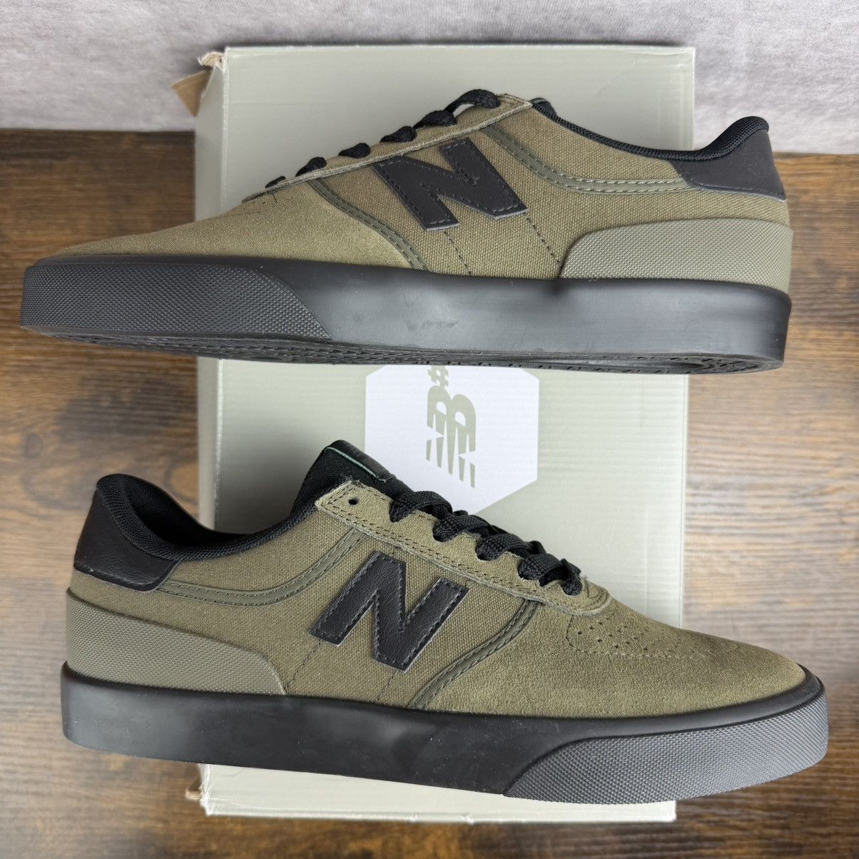 New Balance NEW New Balance Numeric 272 Olive Black Size 8.5 NM272YHD OG Size US 8.5 / EU 41-42 - 3 Thumbnail