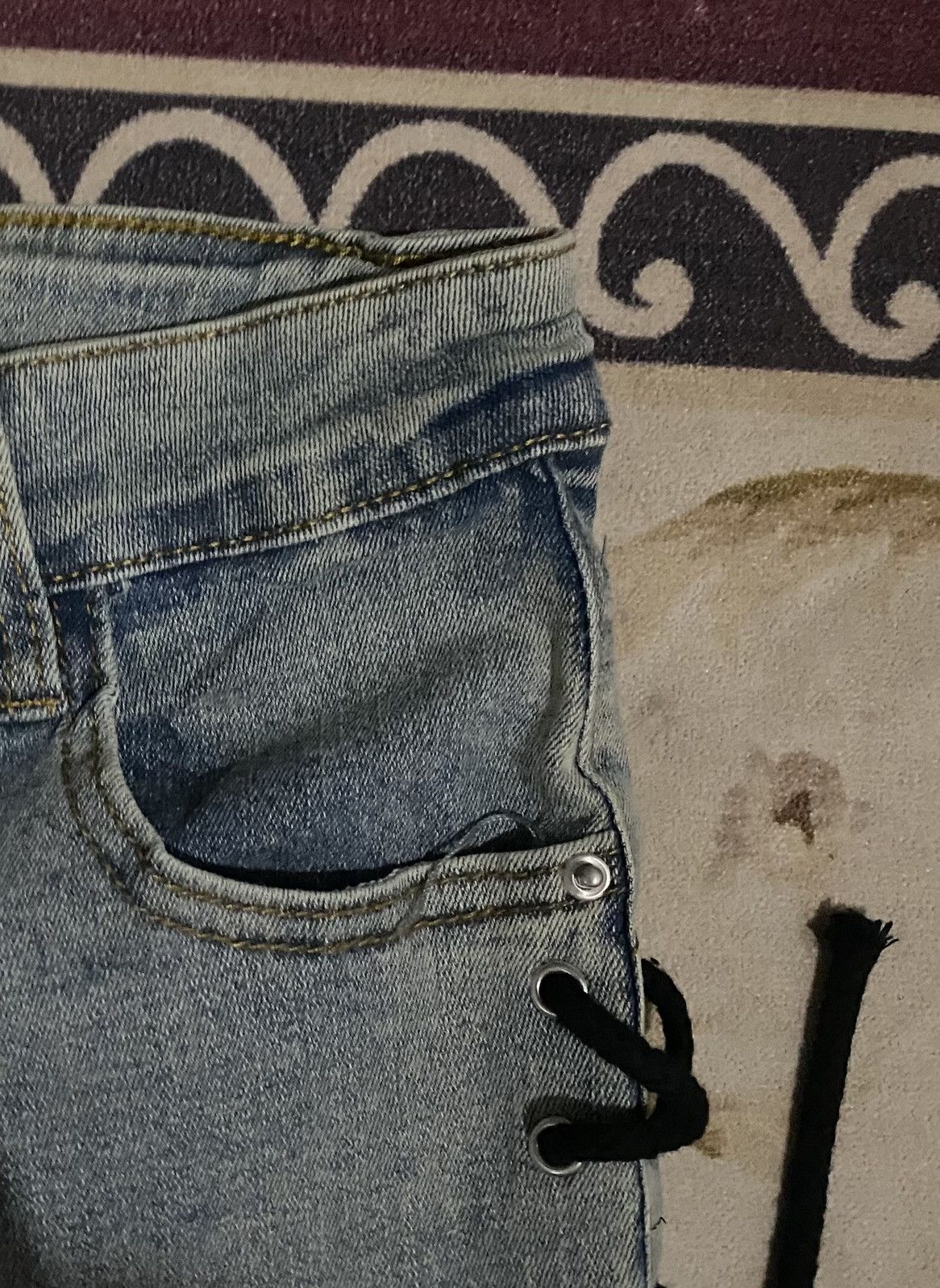 Beauty Beast × If Six Was Nine × Seditionaries 🔥VERYRARE🔥🔥Vintage Japanese Brand Super Flare Size US 26 / EU 42 - 3 Thumbnail