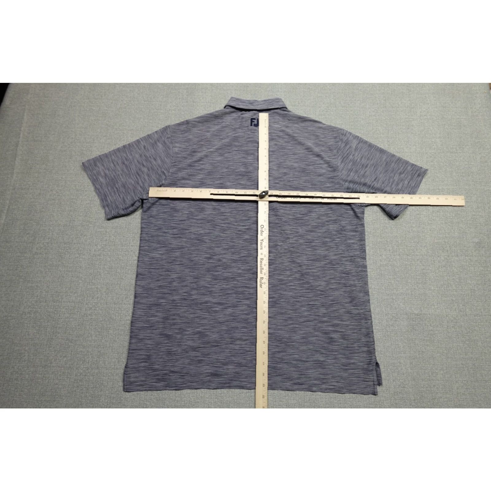 Footjoy FootJoy Polo Mens XL Gray Golf Lightweight Performance Stretch Preppy Shirt Size US XL / EU 56 / 4 - 5 Thumbnail