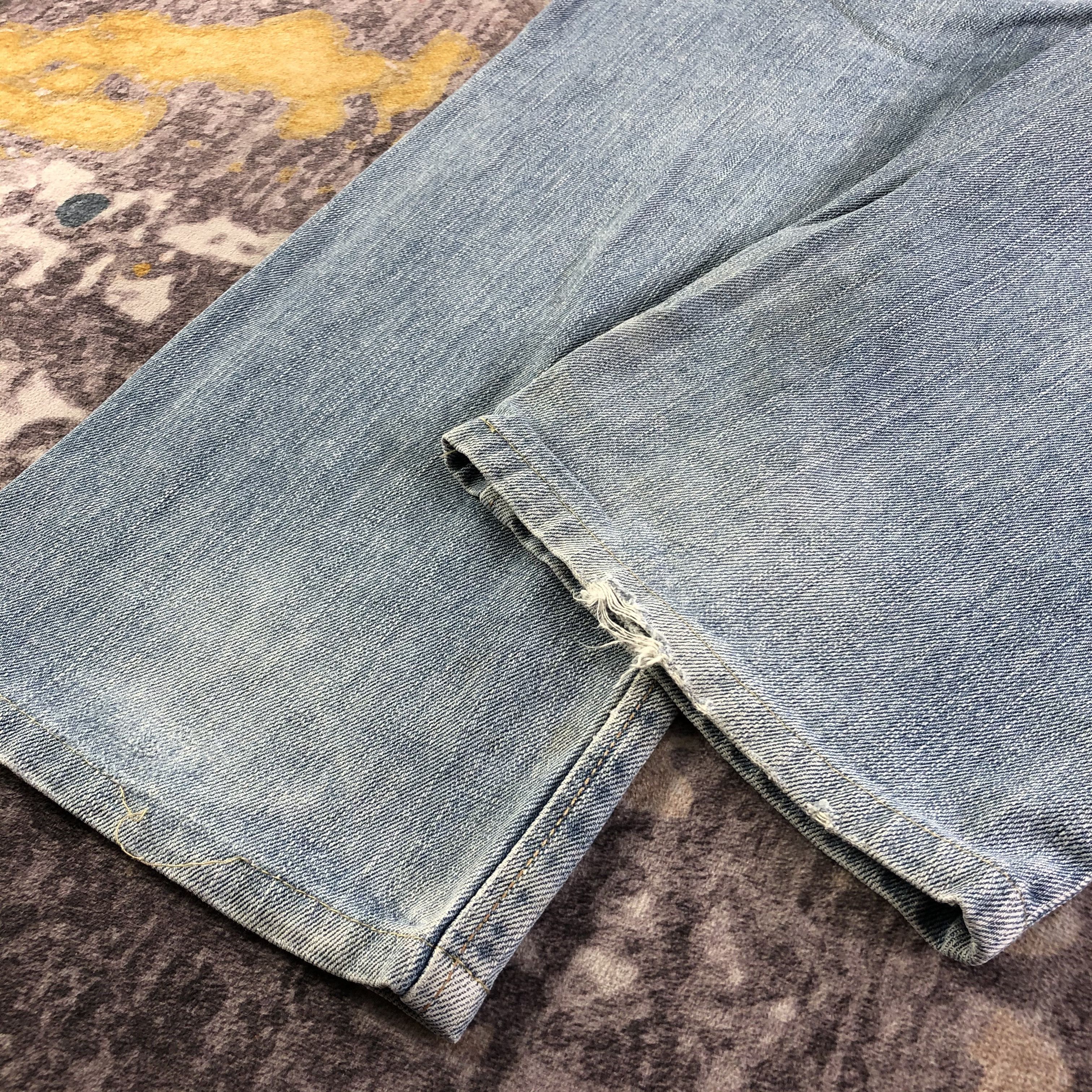 Edwin Vintage Light Wash Edwin 505 Selvedge Jeans-JM3639 Size US 31 - 4 Thumbnail