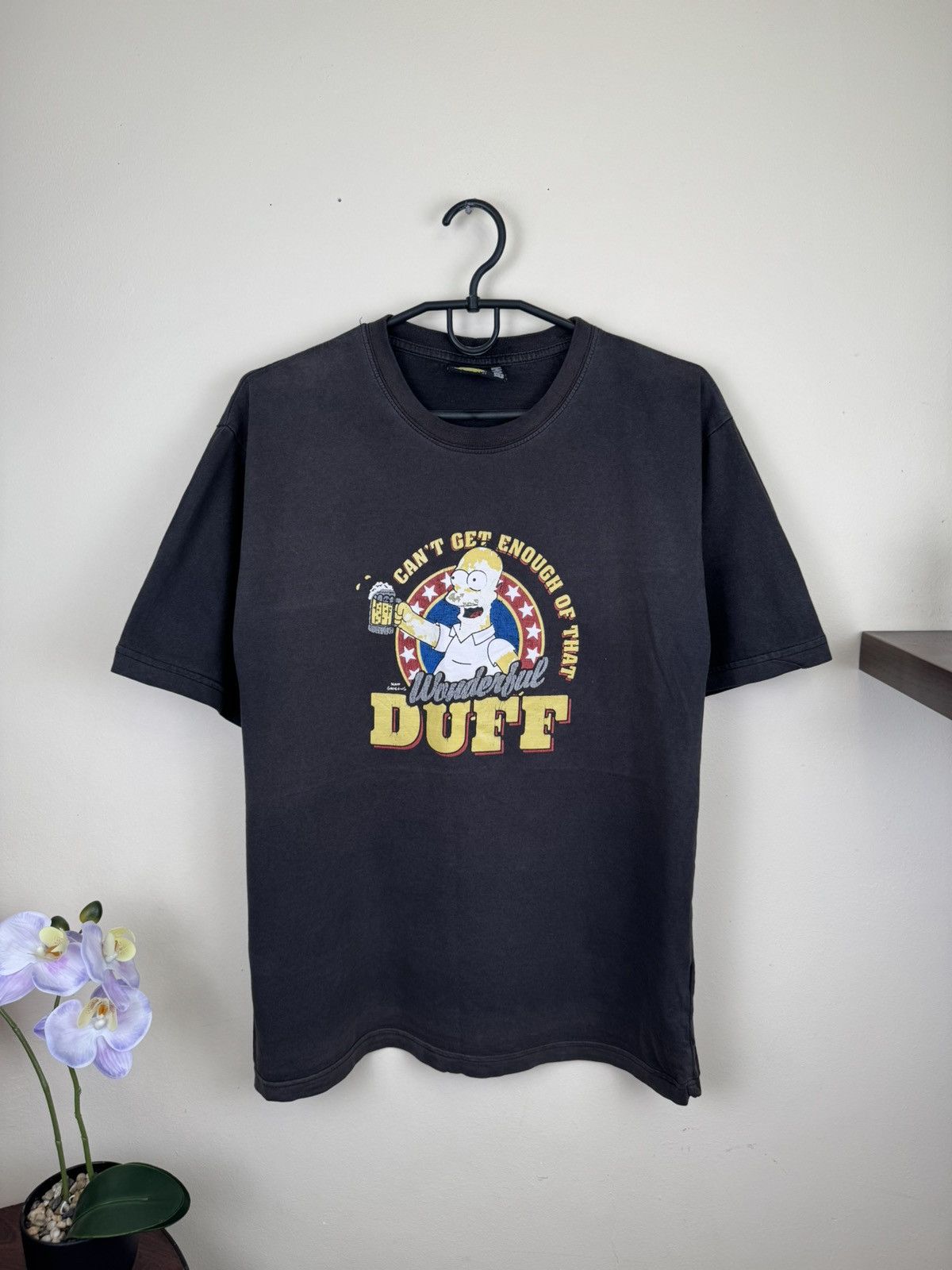 The Simpsons Vintage Simpsons T shirt 2008 Duff Can’t Get Enough of That Size US M / EU 48-50 / 2 - 2 Thumbnail