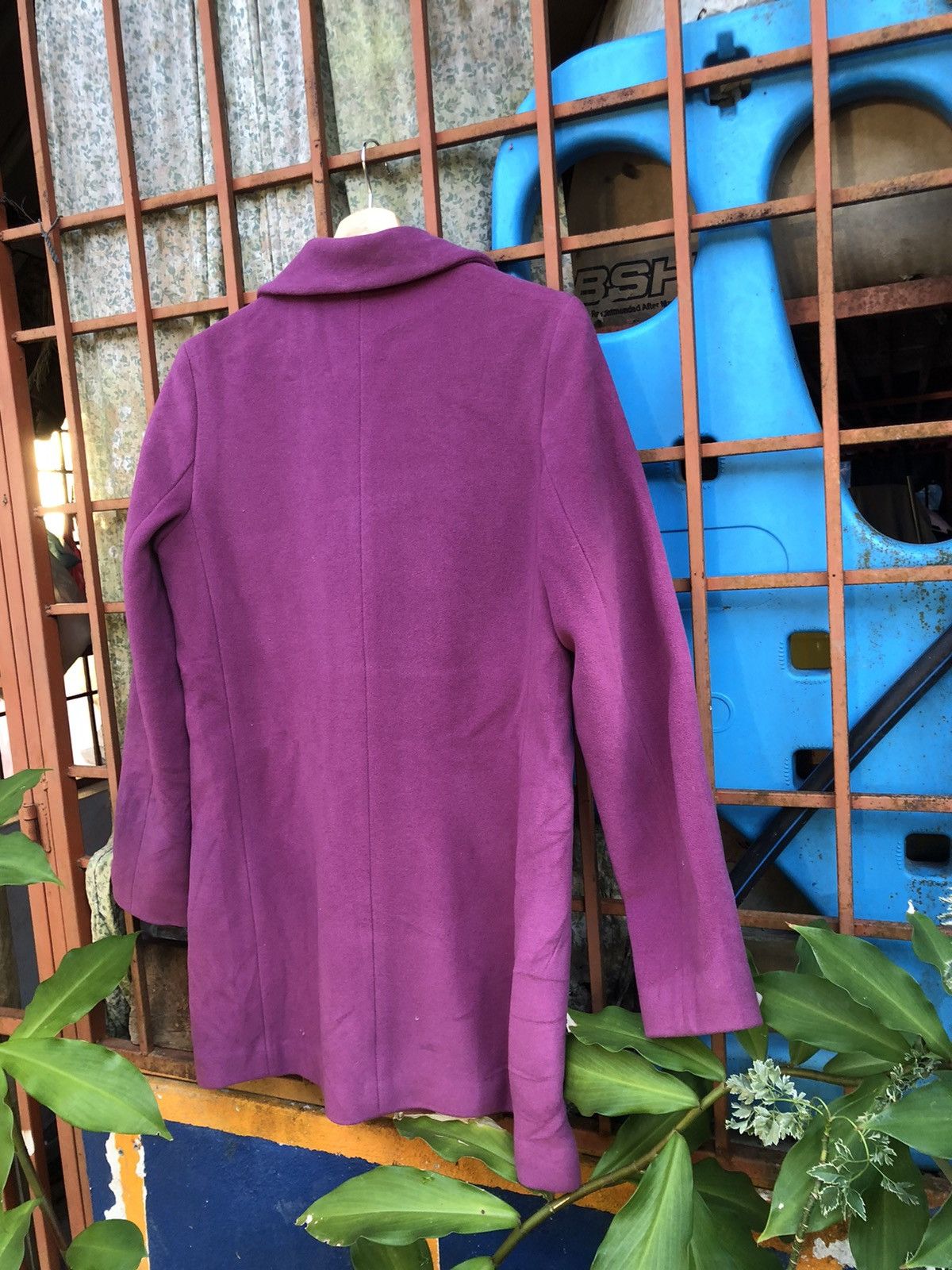 Composition by Kenzo × Yohji Yamamoto IN’ED Yohji Yamamoto Overcoat Women Size XS / US 0-2 / IT 36-38 - 4 Thumbnail