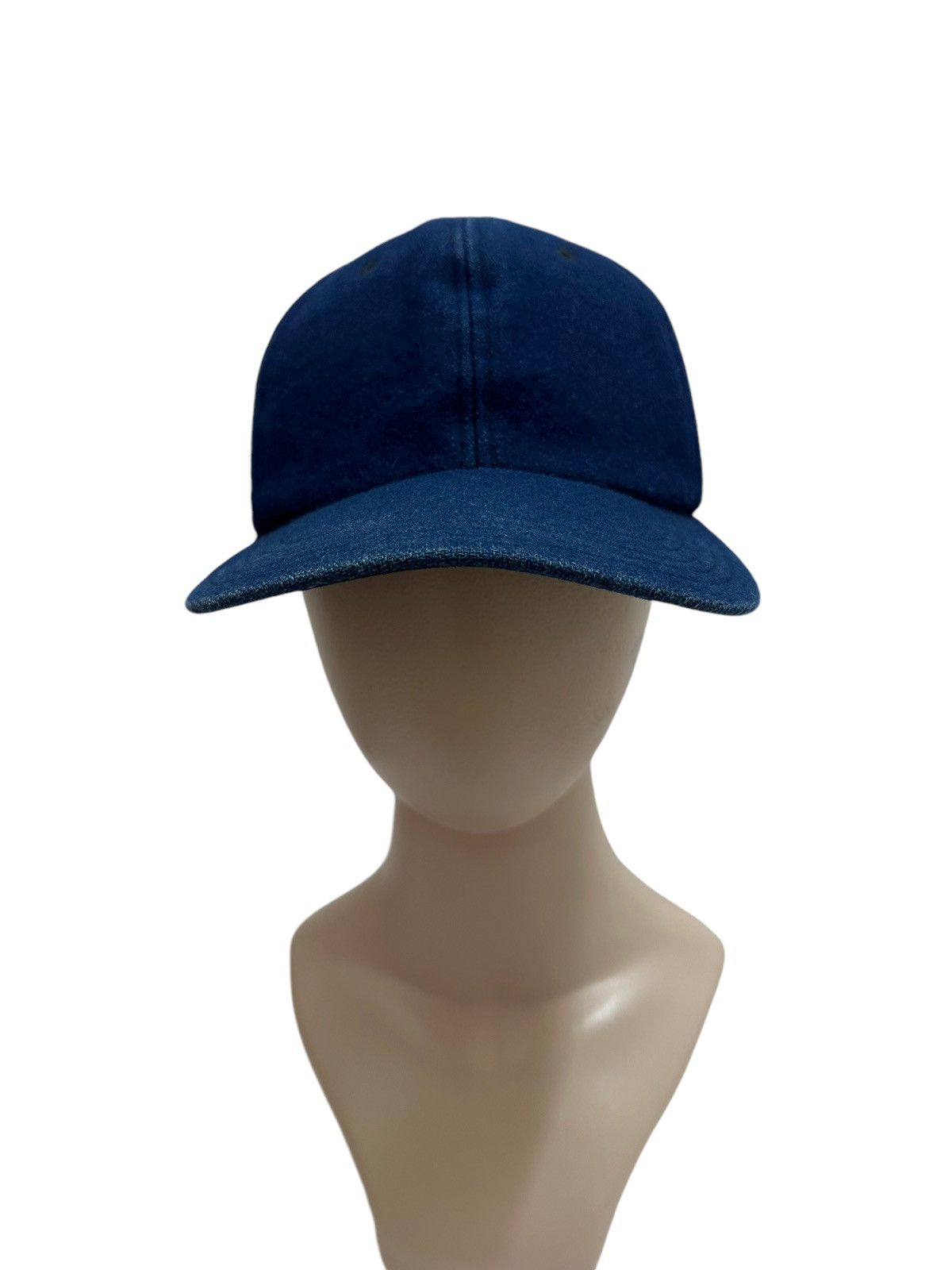 Blue Blue Japan × Japanese Brand × Pure Blue Japan RARE ‼️ "Blue Blue" 🇯🇵 Indigo Truckers Cap Size ONE SIZE - 3 Thumbnail