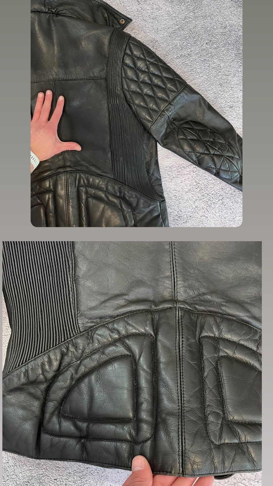 Belstaff Belstaff Women’s Leather Jacket Motorcycle Biker Vintage Size S / US 4 / IT 40 - 18 Thumbnail