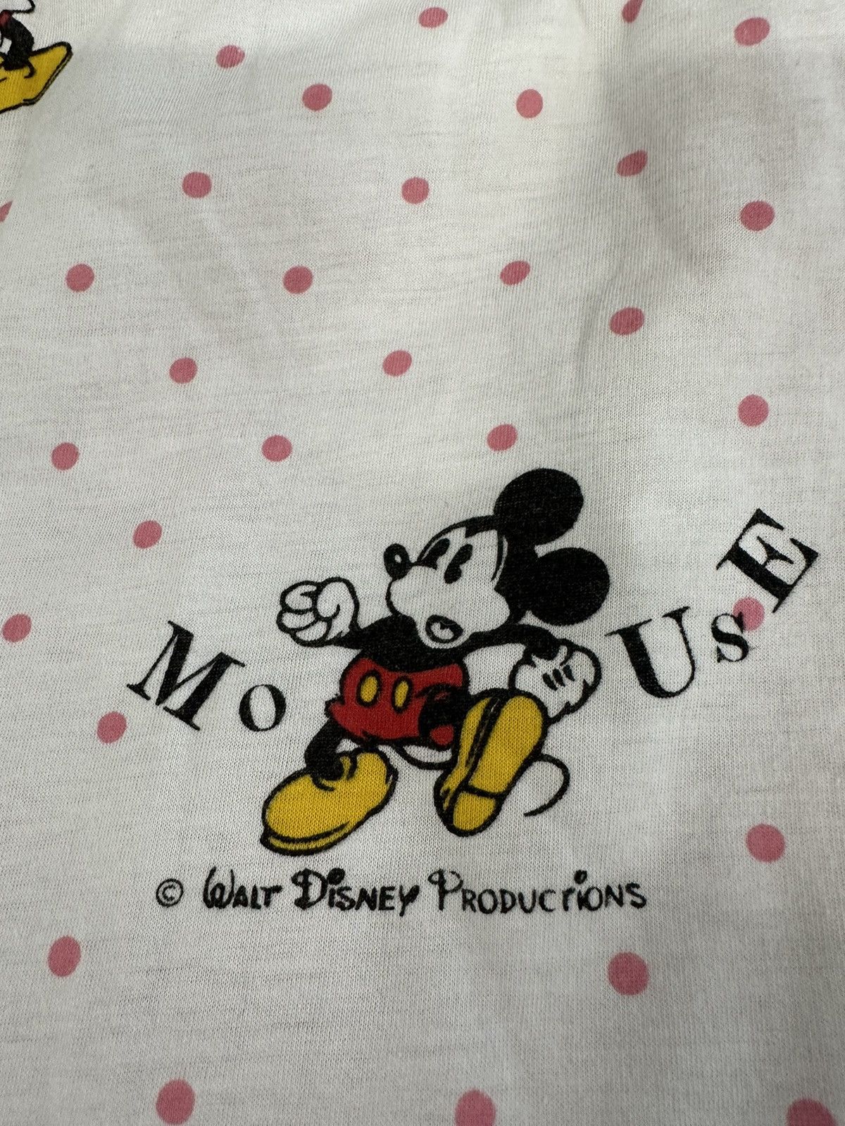 Disney × Mickey Mouse × Vintage Vintage 80s Disney Minnie Mouse Reversible Sweatshirt READ Size M / US 6-8 / IT 42-44 - 10 Thumbnail