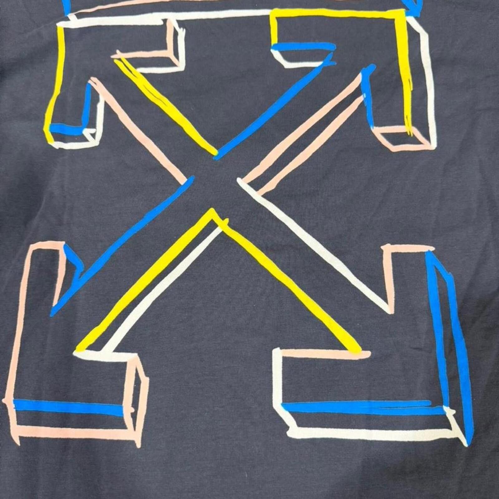 Other black t-shirt with multicoloured logo. Size US XL / EU 56 / 4 - 2 Thumbnail