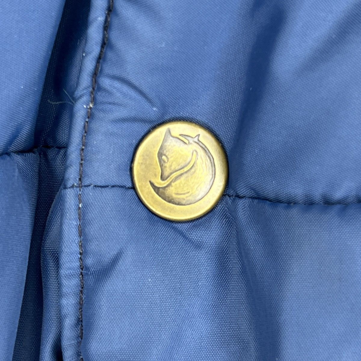 Fjallraven Fjallraven Vintage Puffer Goose Down Winter Jacket Navy Logo Size US L / EU 52-54 / 3 - 6 Thumbnail