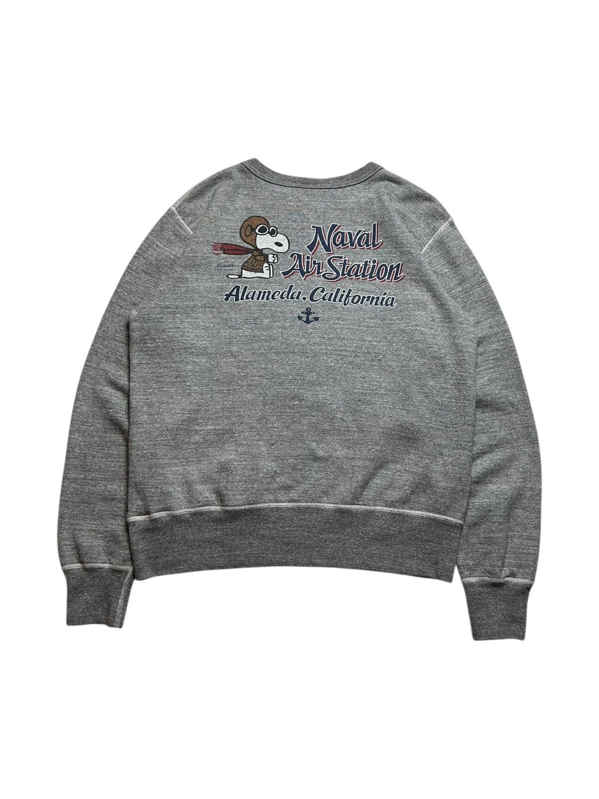 Buzz Rickson's Buzz Rickson's Loopwheeled Sweatshirt Snoopy USAF Sportswear Size US M / EU 48-50 / 2 - 3 Thumbnail