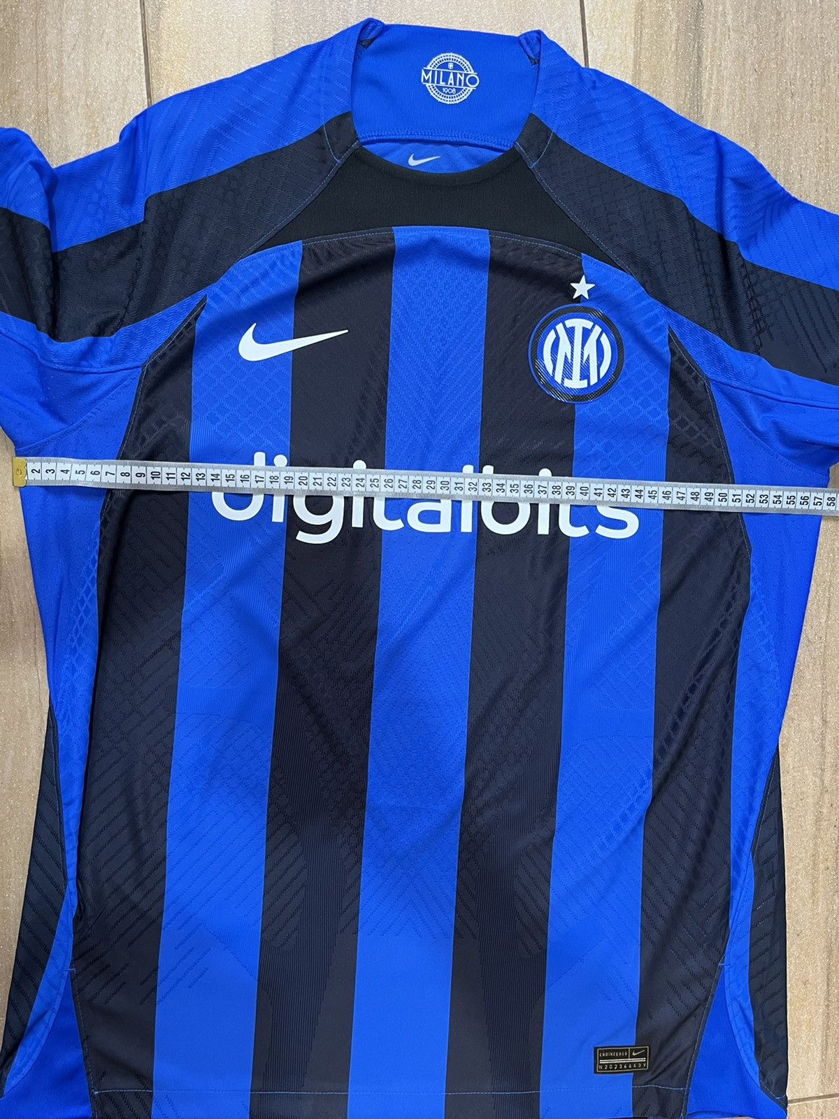 Nike AUTHENTIC Inter Milan 2022 2023 home soccer kit jersey Size US L / EU 52-54 / 3 - 21 Thumbnail