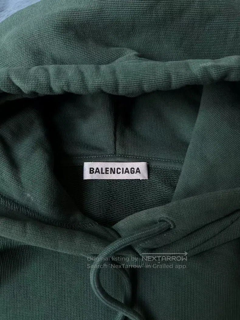 Balenciaga Balenciaga Back Logo Hoodie Size US S / EU 44-46 / 1 - 3 Thumbnail