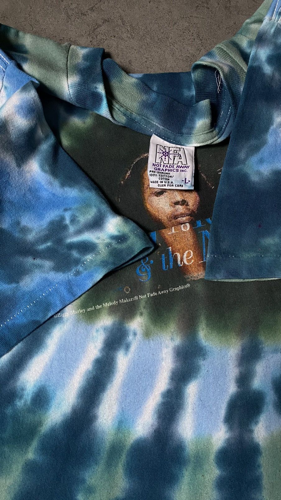 Vintage Vintage Ziggy Marley & the melody makers tie die Size US L / EU 52-54 / 3 - 4 Thumbnail