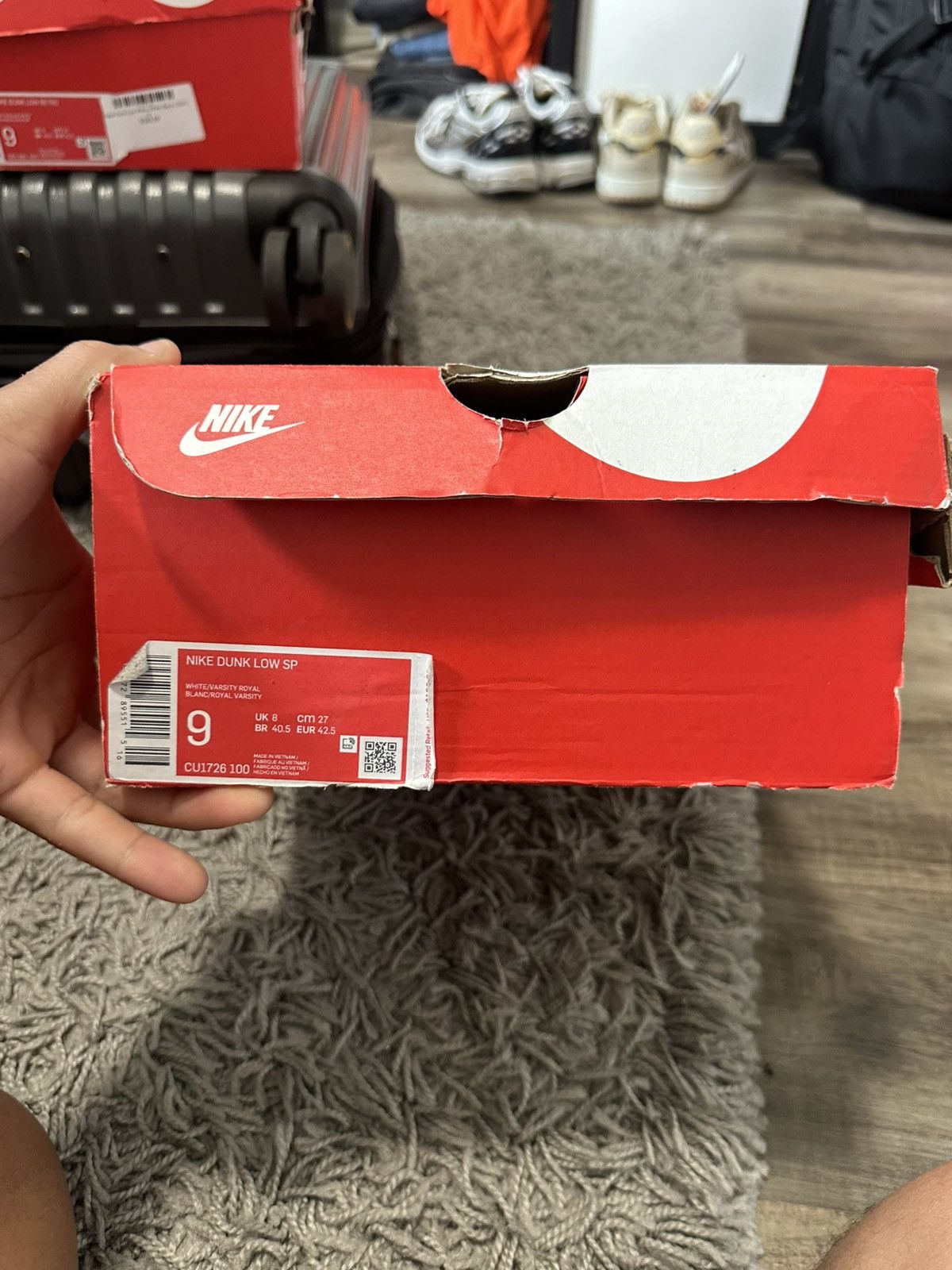 Nike Kentucky Blue Nike Dunk Low Size US 9 / EU 42 - 7 Thumbnail