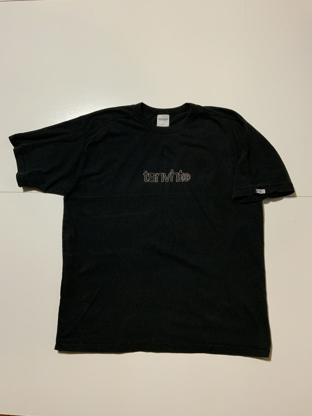 thisisneverthat ThisIsNeverThat Tsnvht Black Graphic Crewneck S/S T-Shirt Size US M / EU 48-50 / 2 - 2 Thumbnail