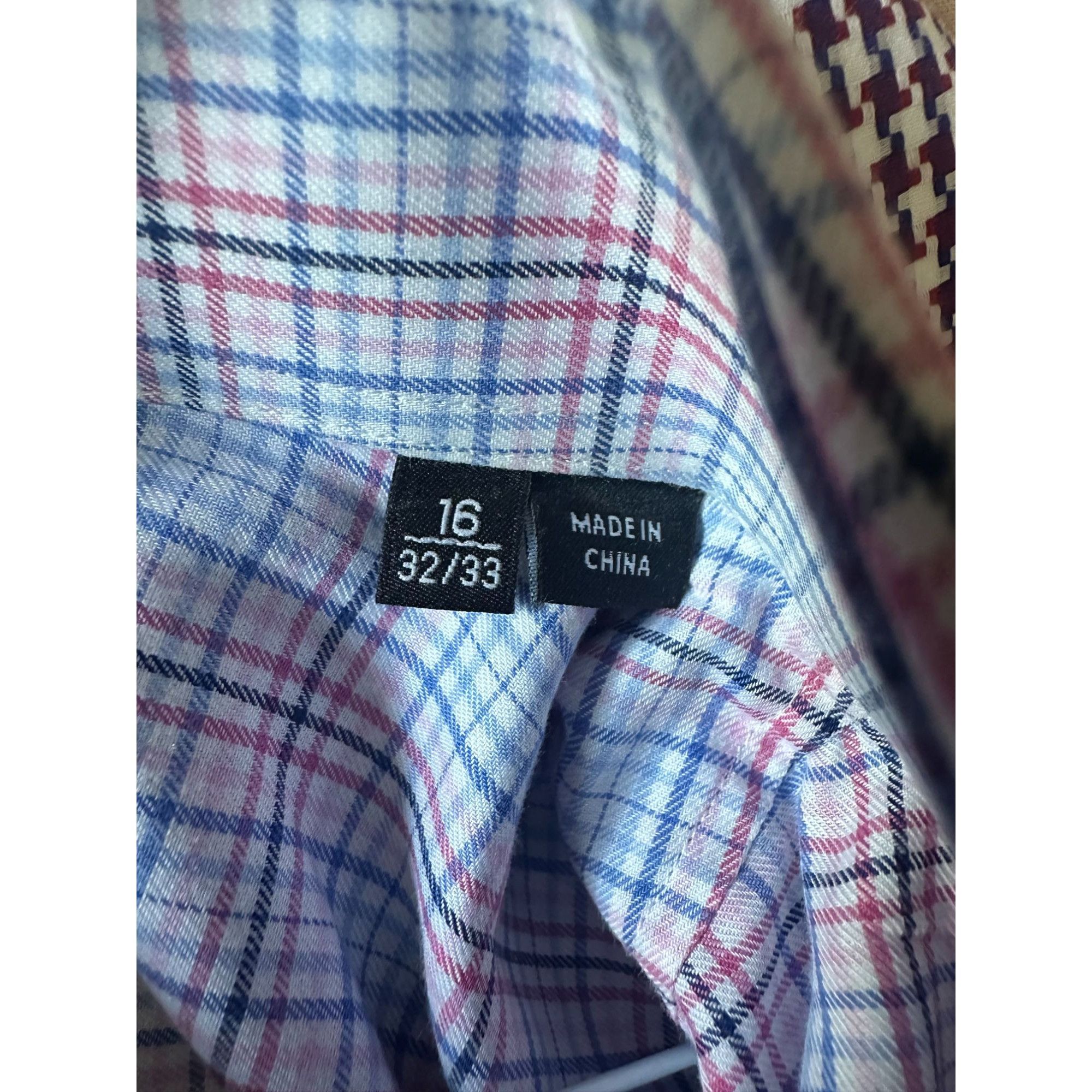 Hugo Boss BOSS Hugo Boss Men's Sharp Fit Plaid Shirt, multicolor 16 32 Size US M / EU 48-50 / 2 - 3 Thumbnail